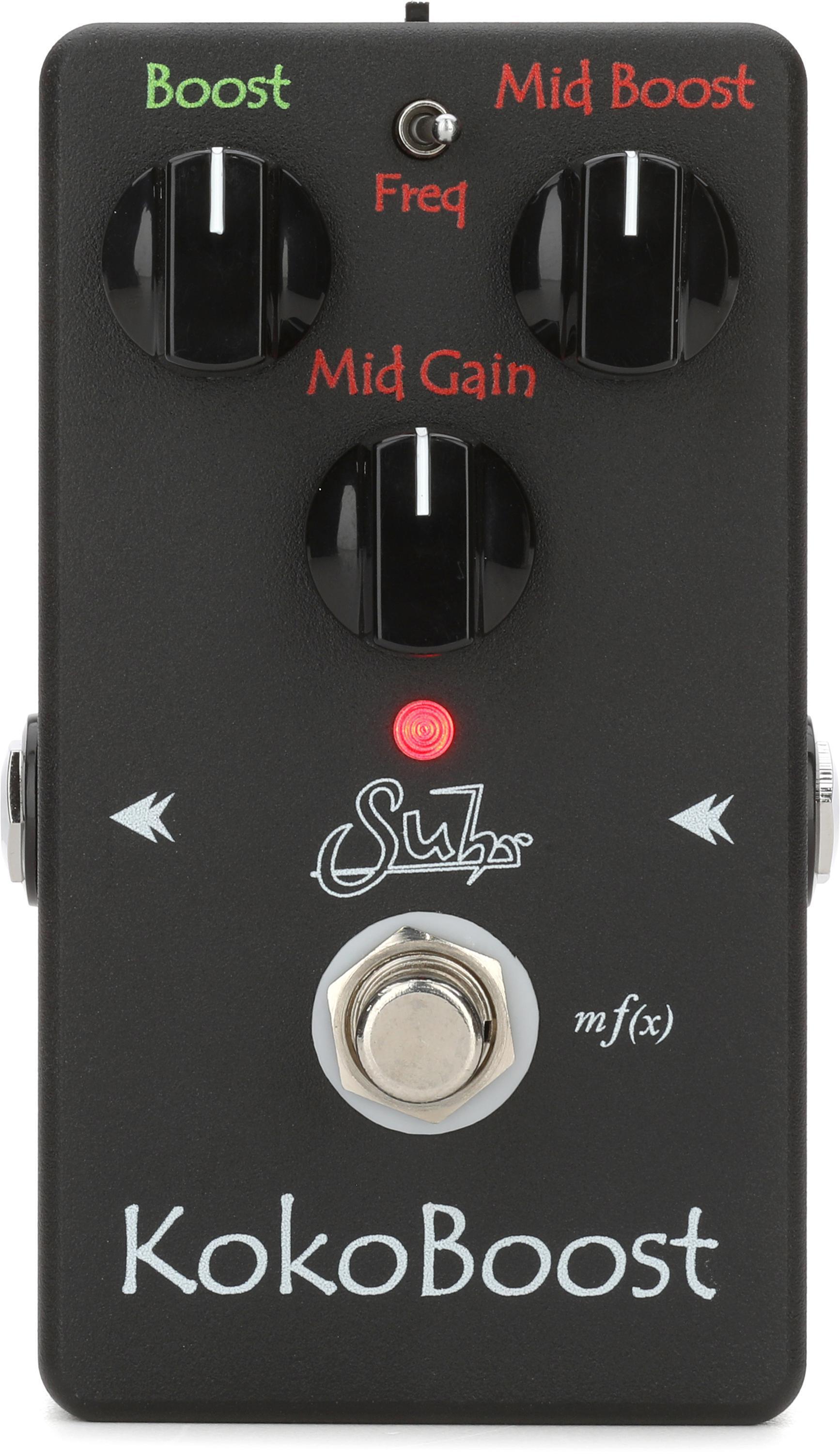 Suhr Koko Boost Pedal - Black | Sweetwater