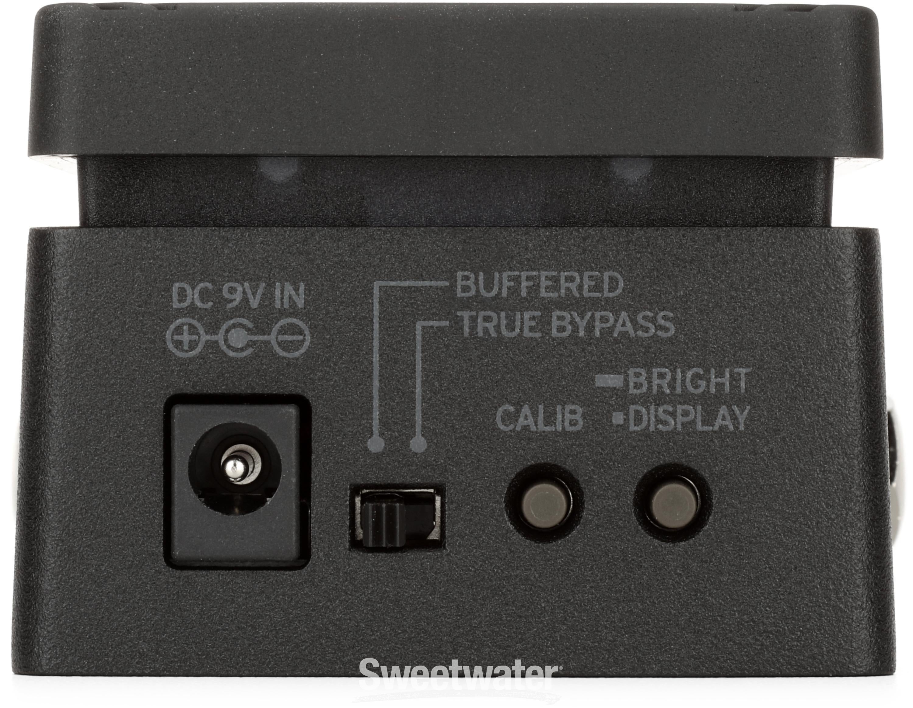 Korg Pitchblack XS Chromatic Bass Tuner Pedal | Sweetwater