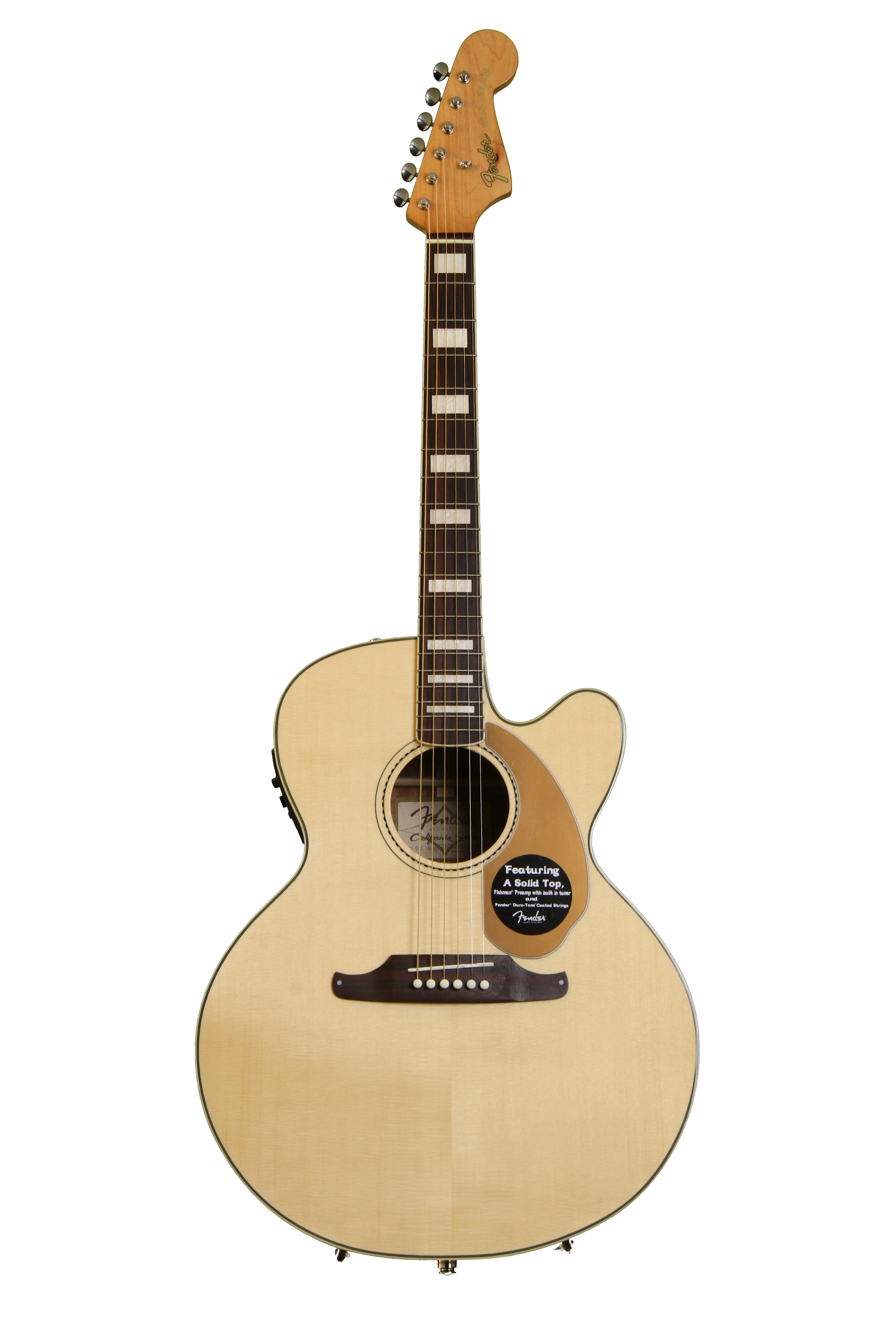 Fender Kingman SCE Jumbo - Natural Jumbo | Sweetwater