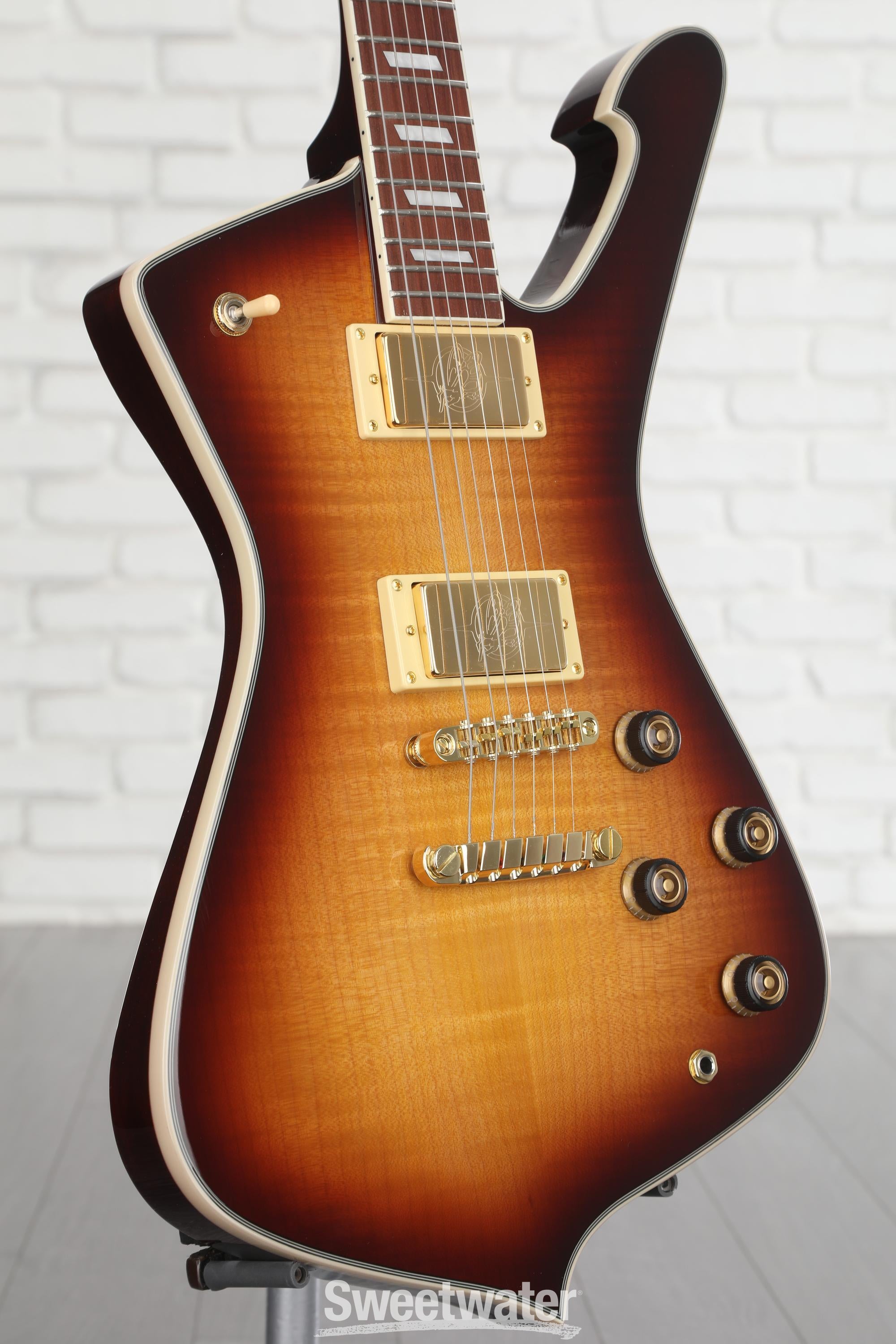 Ibanez Iceman IC420FM Electric Guitar - Violin Sunburst | Sweetwater