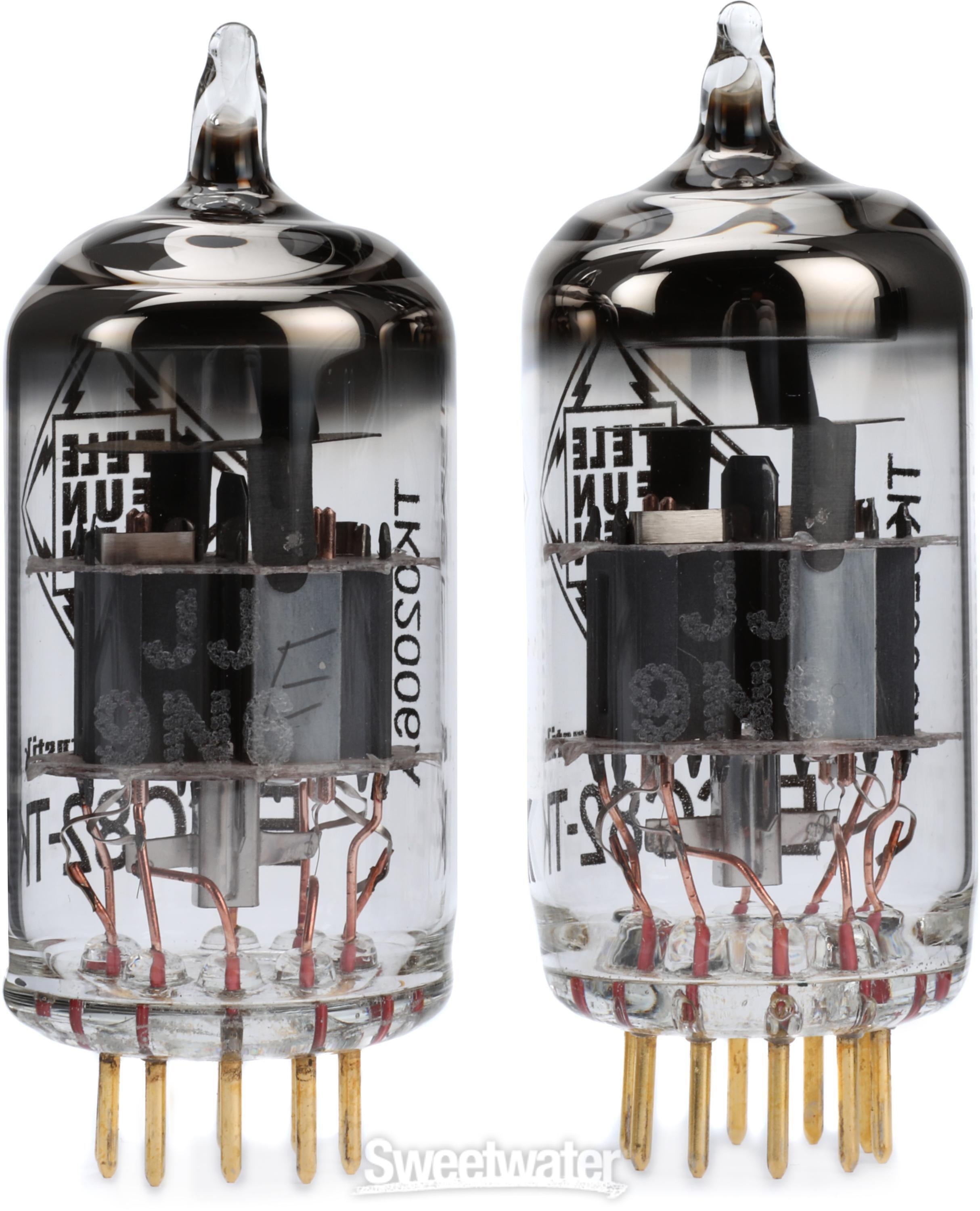 Telefunken ECC82-TK Black Diamond Series Preamp Tubes - Matched