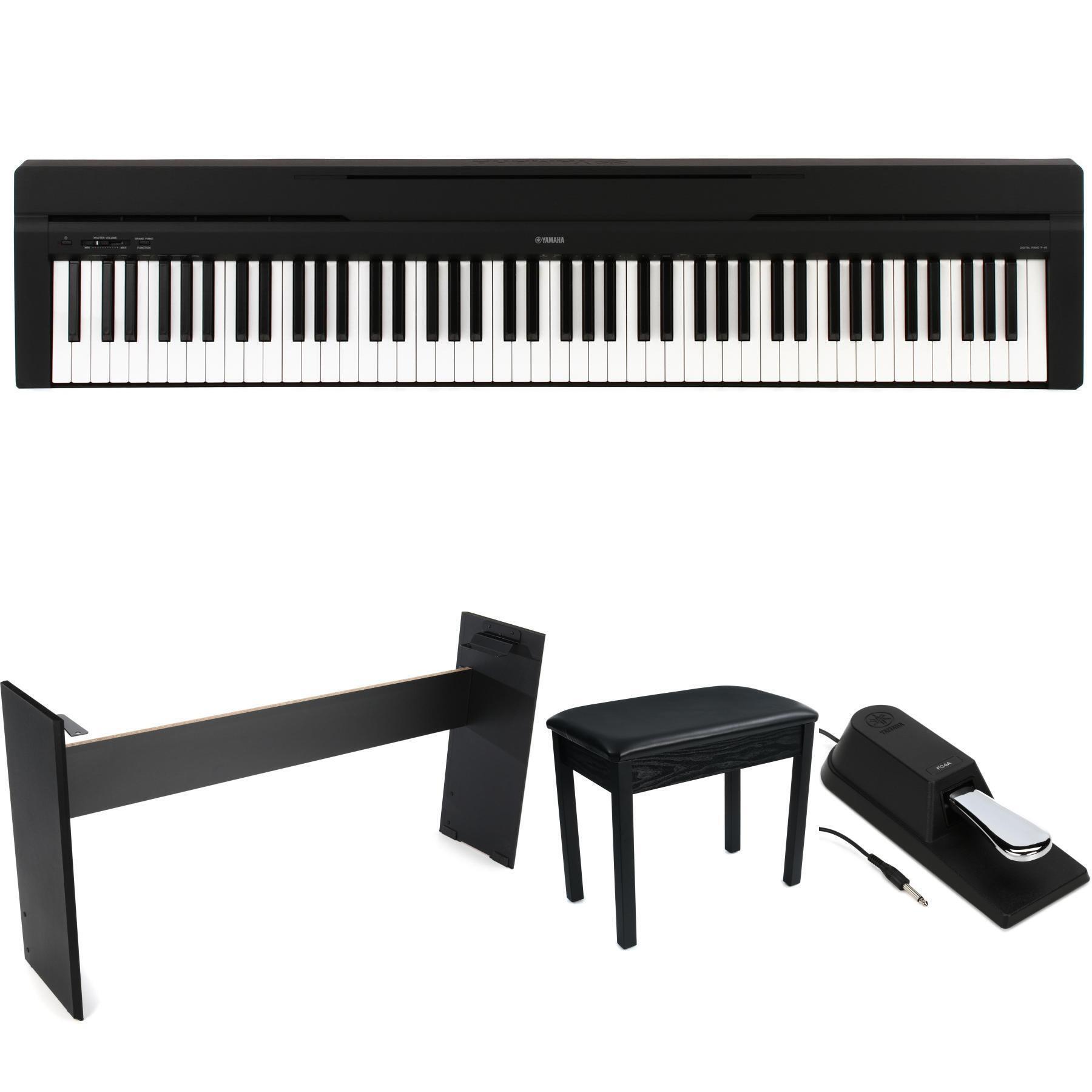Yamaha P-45 88-key Digital Piano with Speakers | Sweetwater