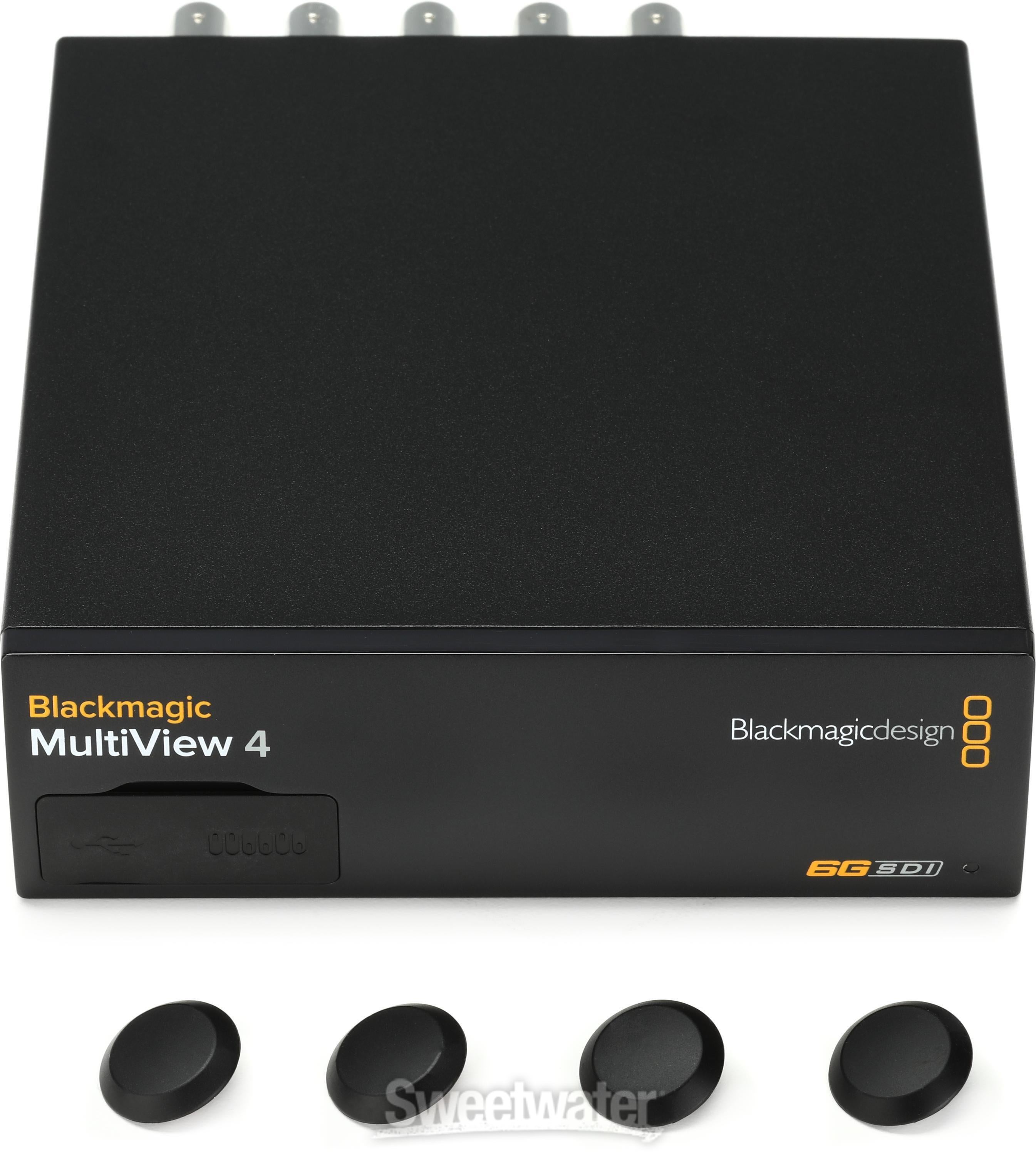 Blackmagic Design MultiView 4 Monitoring Box | Sweetwater
