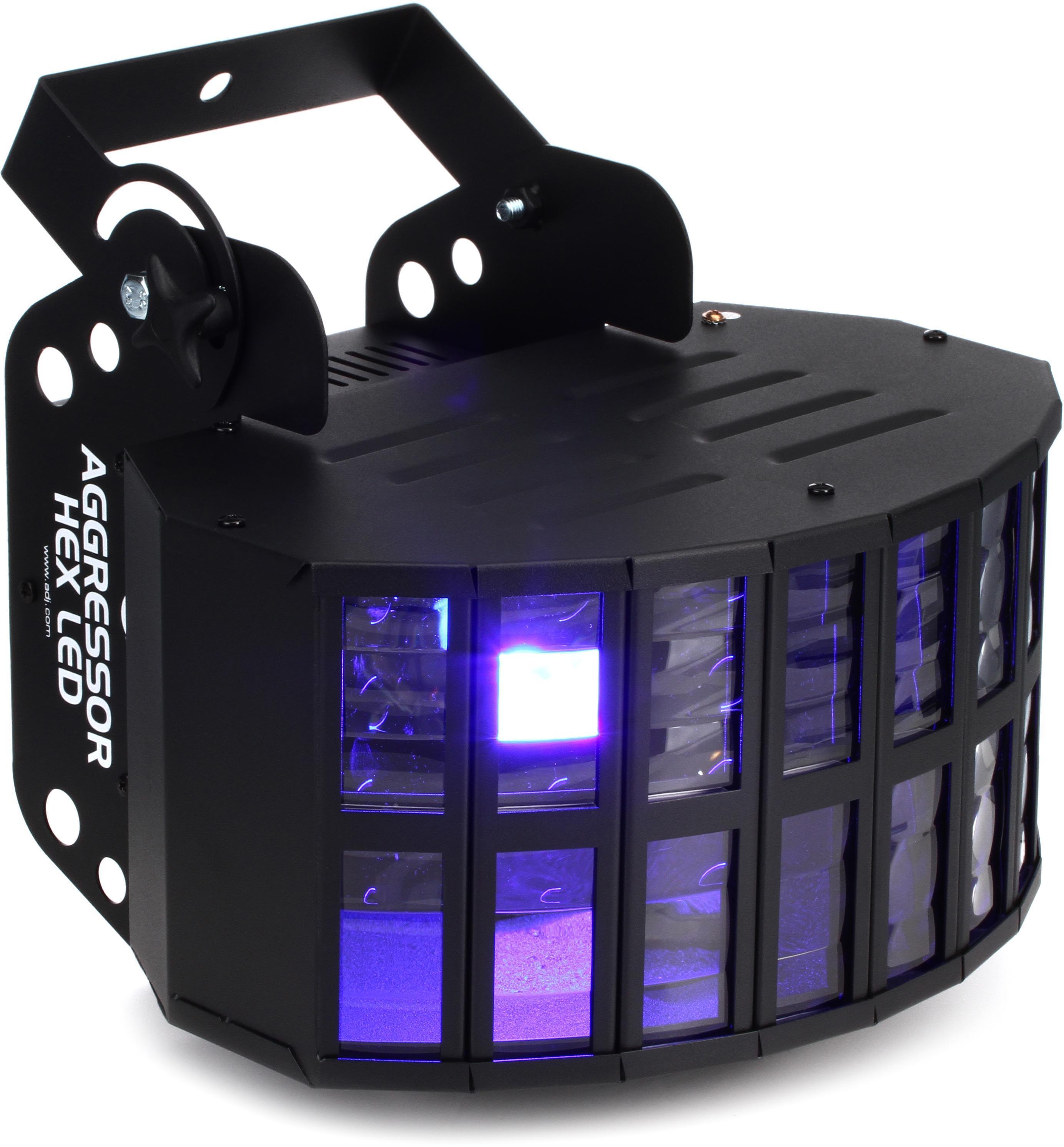 ADJ Aggressor HEX LED RGBCAW Beam Effect | Sweetwater