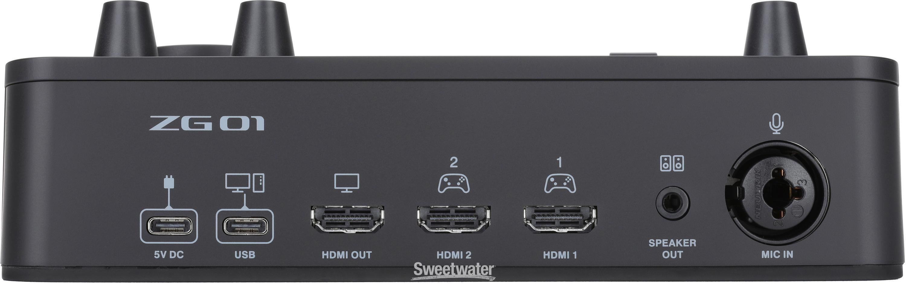 Yamaha ZG01 Gaming Mixer - Black | Sweetwater