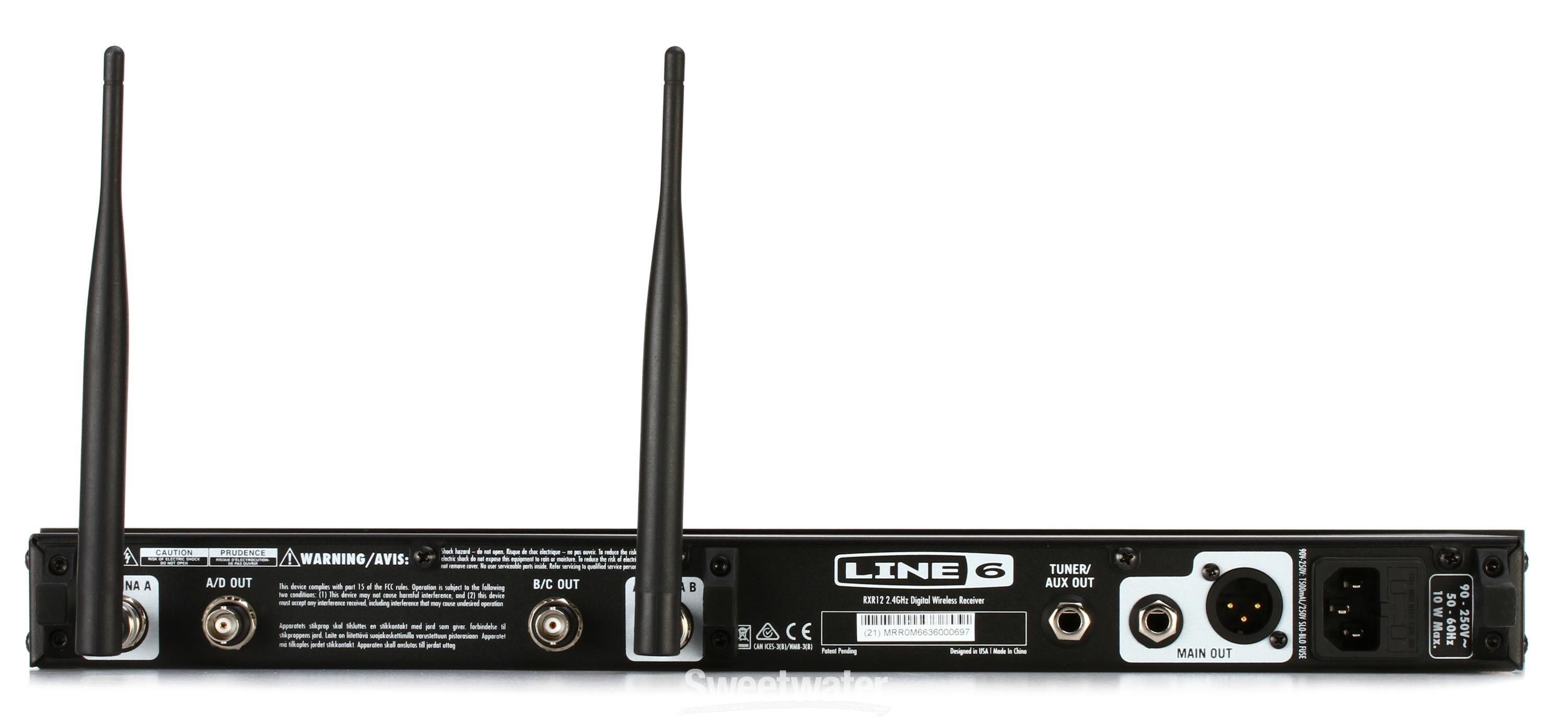 Line 6 Relay G90 Digital Wireless Guitar System | Sweetwater