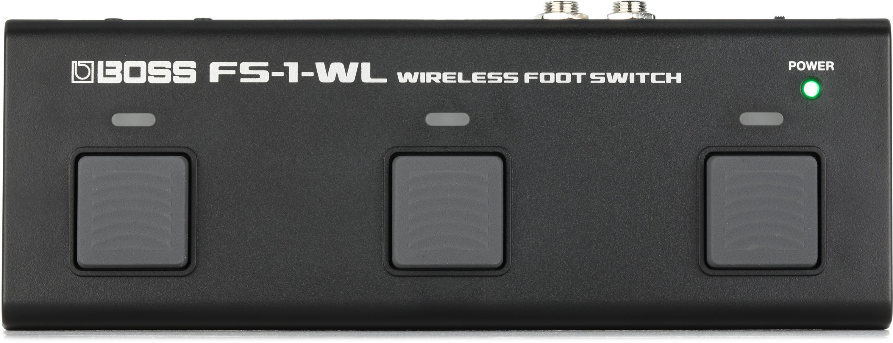 Boss FS-1-WL Bluetooth Wireless Footswitch Reviews | Sweetwater