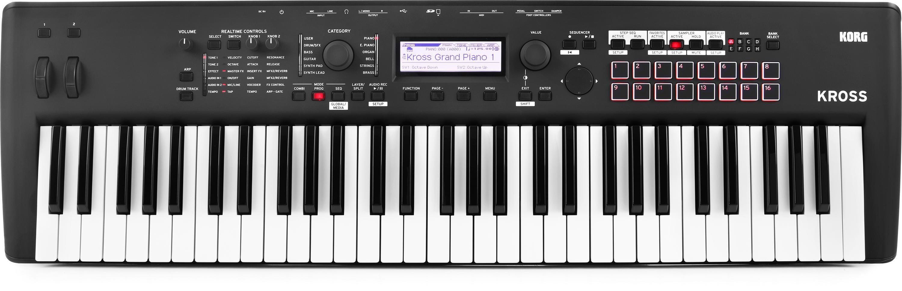 Korg Krome EX 73-key Synthesizer Workstation | Sweetwater