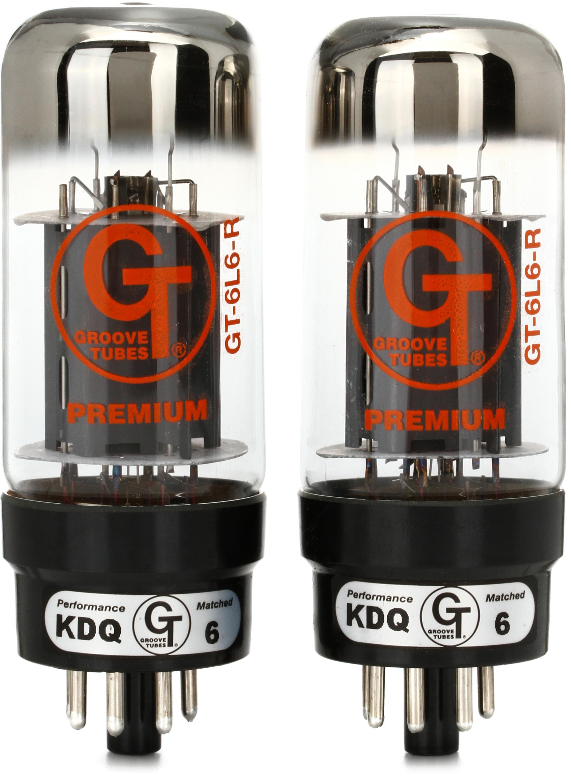 Groove Tubes GT-6L6R Russian Power Tubes - Medium Duet | Sweetwater