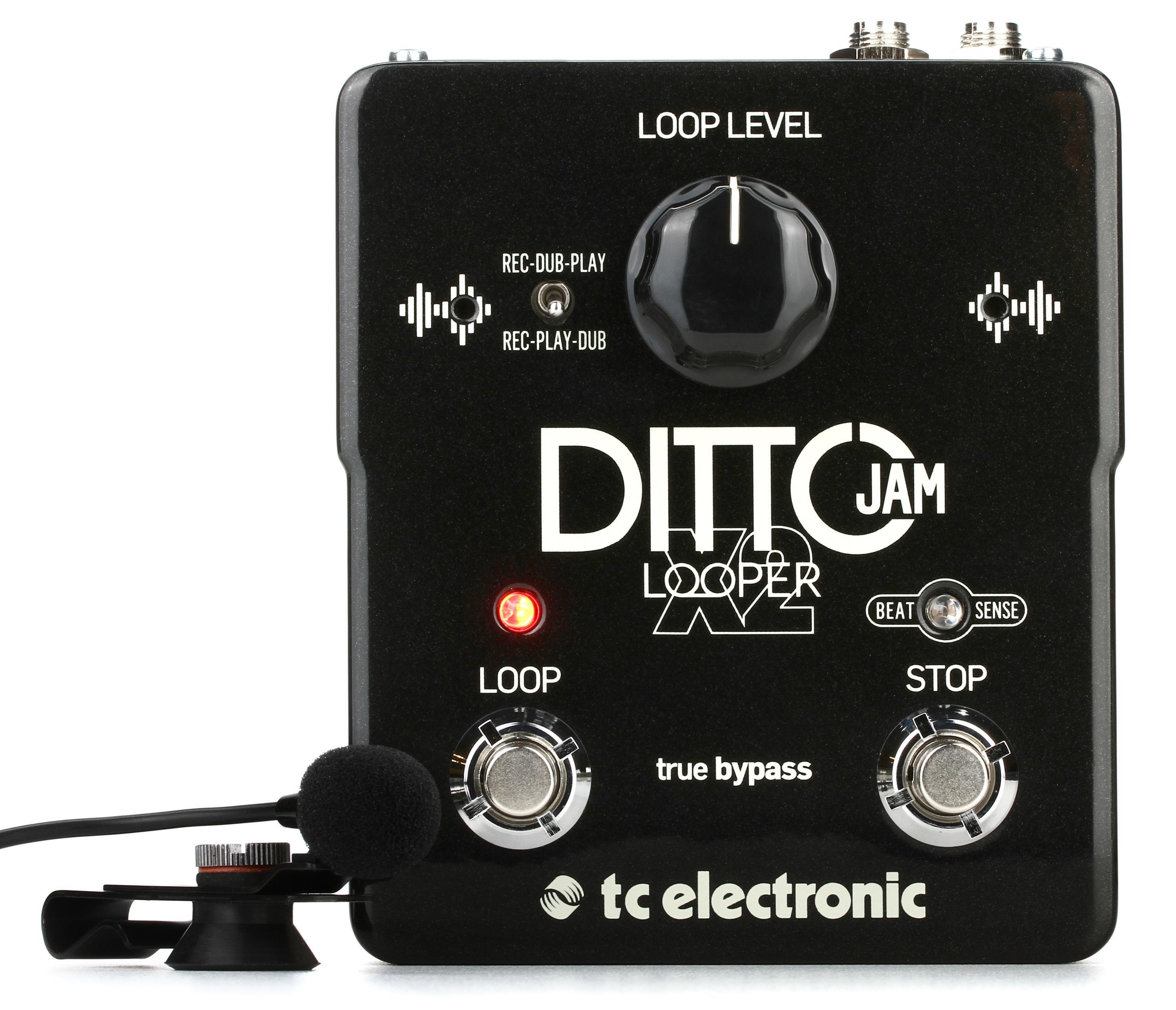 TC Electronic Ditto Jam X2 Looper Pedal | Sweetwater