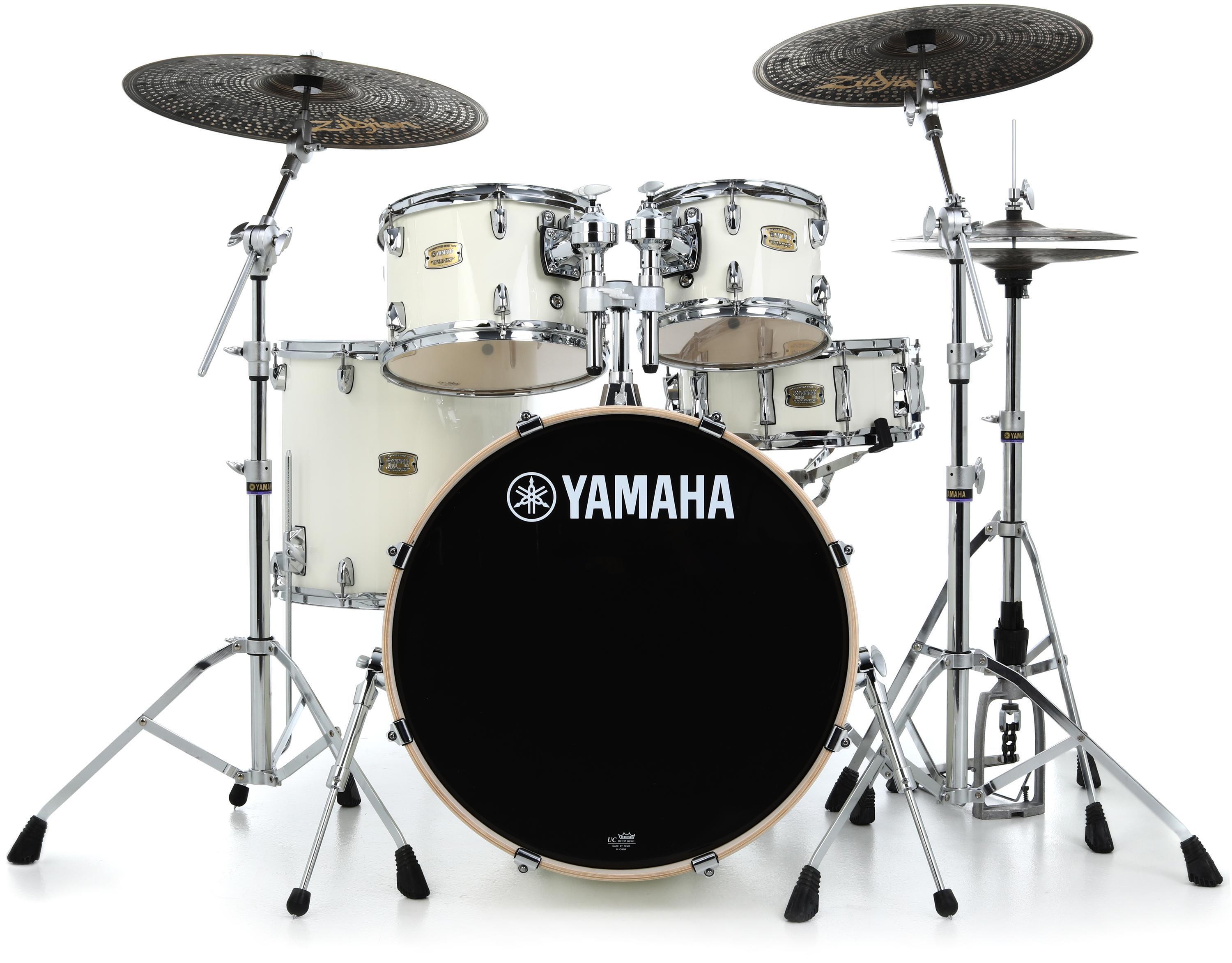 Yamaha Stage Custom Birch Shell Pack with Hardware - Classic White