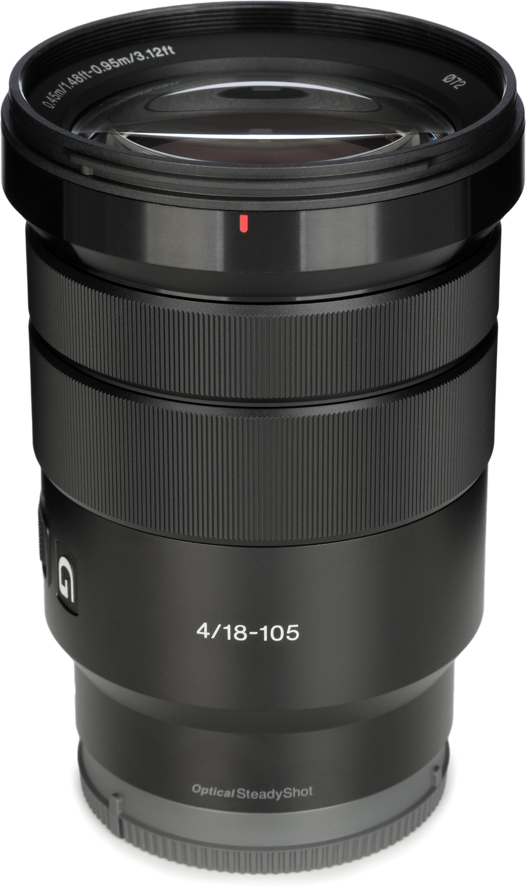 Sony E PZ 18mm-105mm F4 G OSS APS-C Standard Power Zoom G Lens