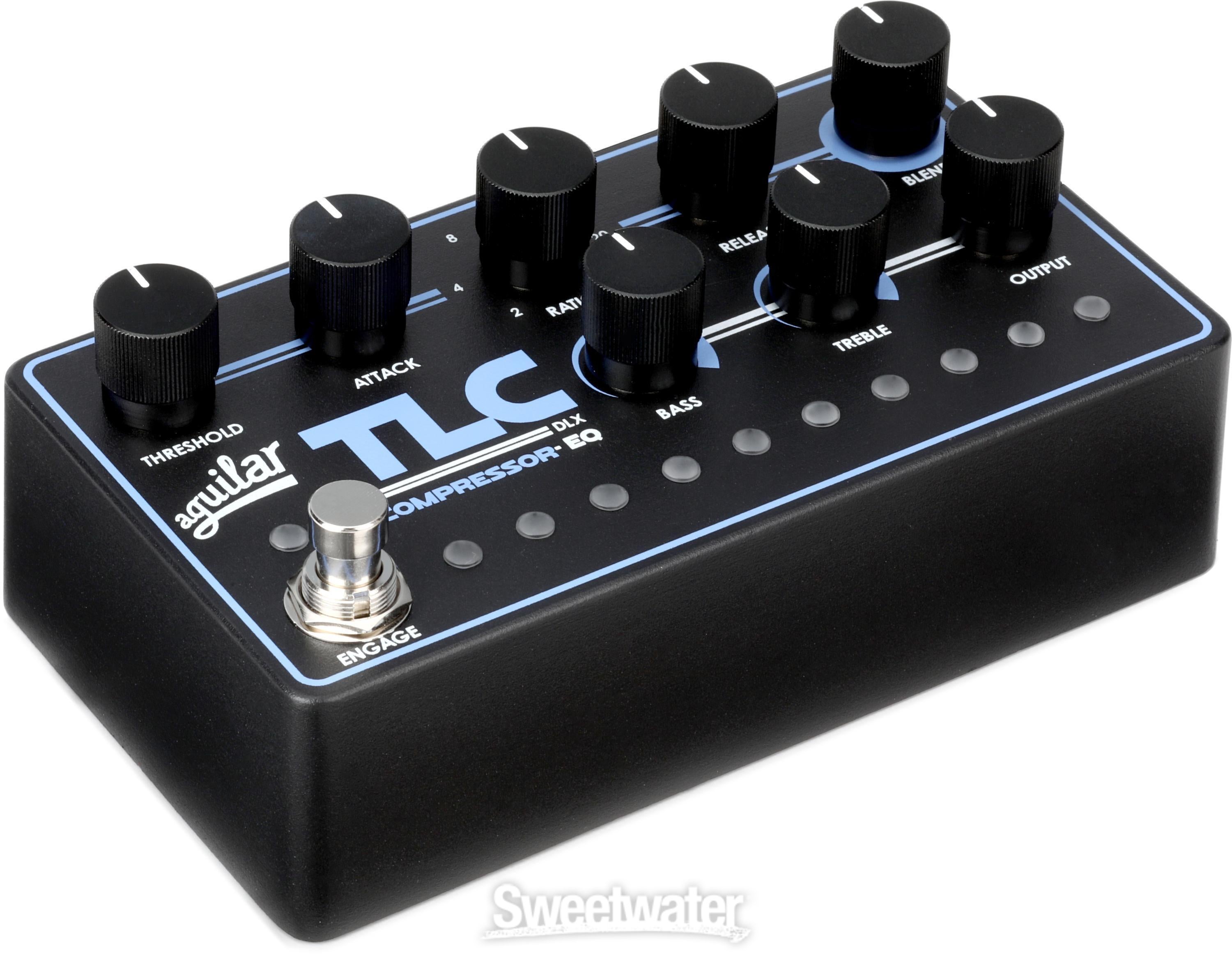 Aguilar TLC Compressor EQ DLX Compressor Bass Pedal | Sweetwater