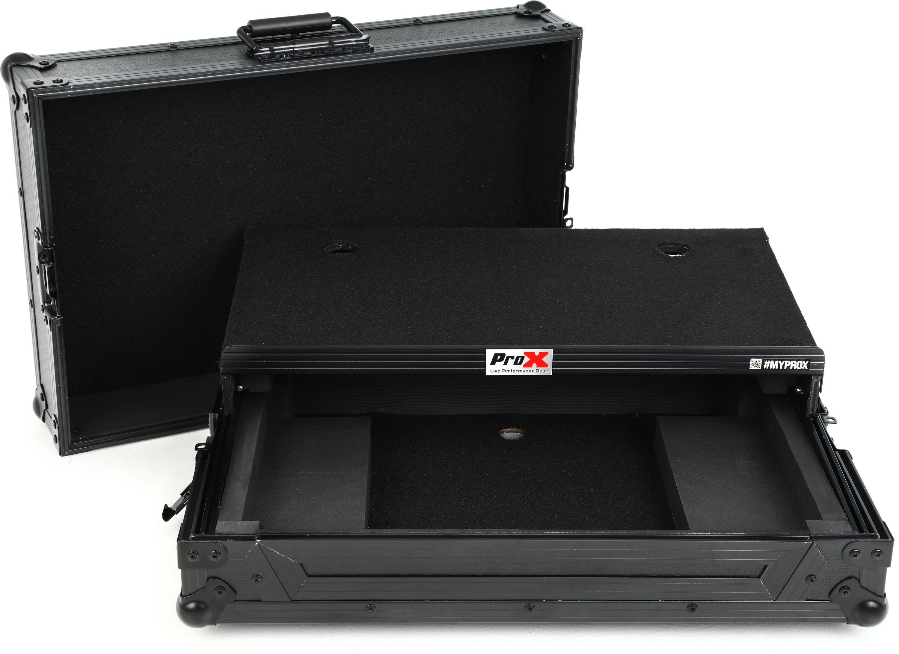 ProX X-DDJFLX4LTBL Flight Case for Pioneer DJ Controllers - Black