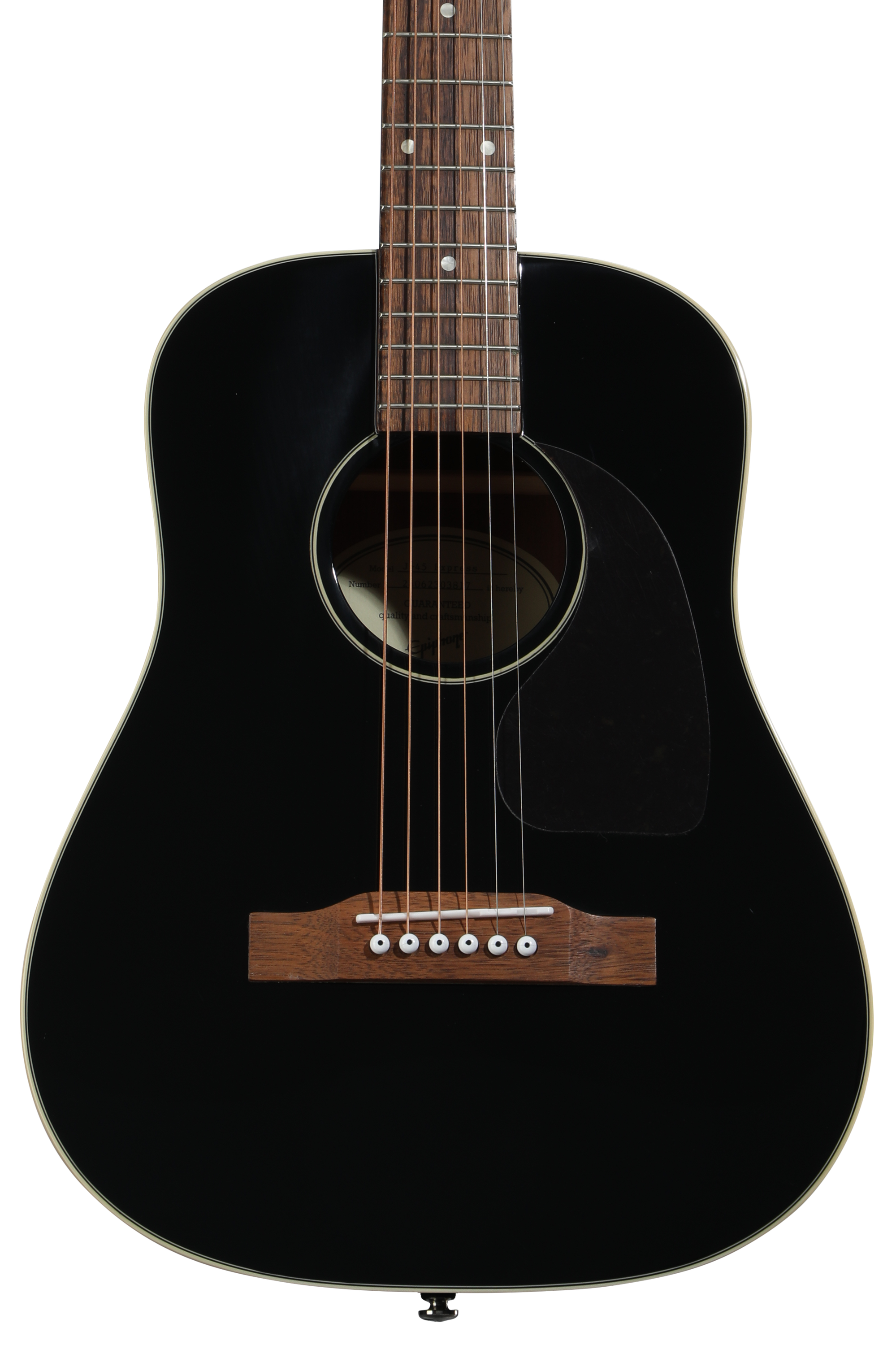 Epiphone J-45 Express Acoustic Guitar - Ebony | Sweetwater