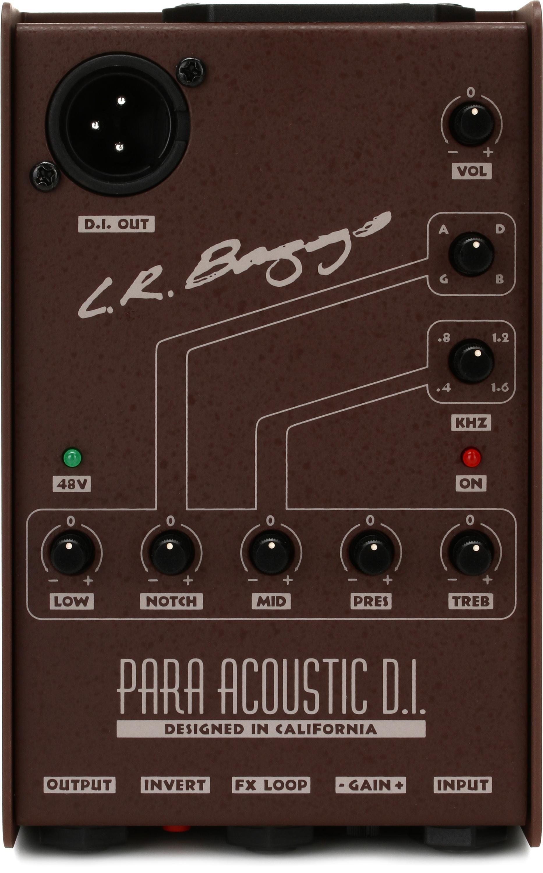 LR Baggs Para DI Acoustic Guitar Preamp | Sweetwater
