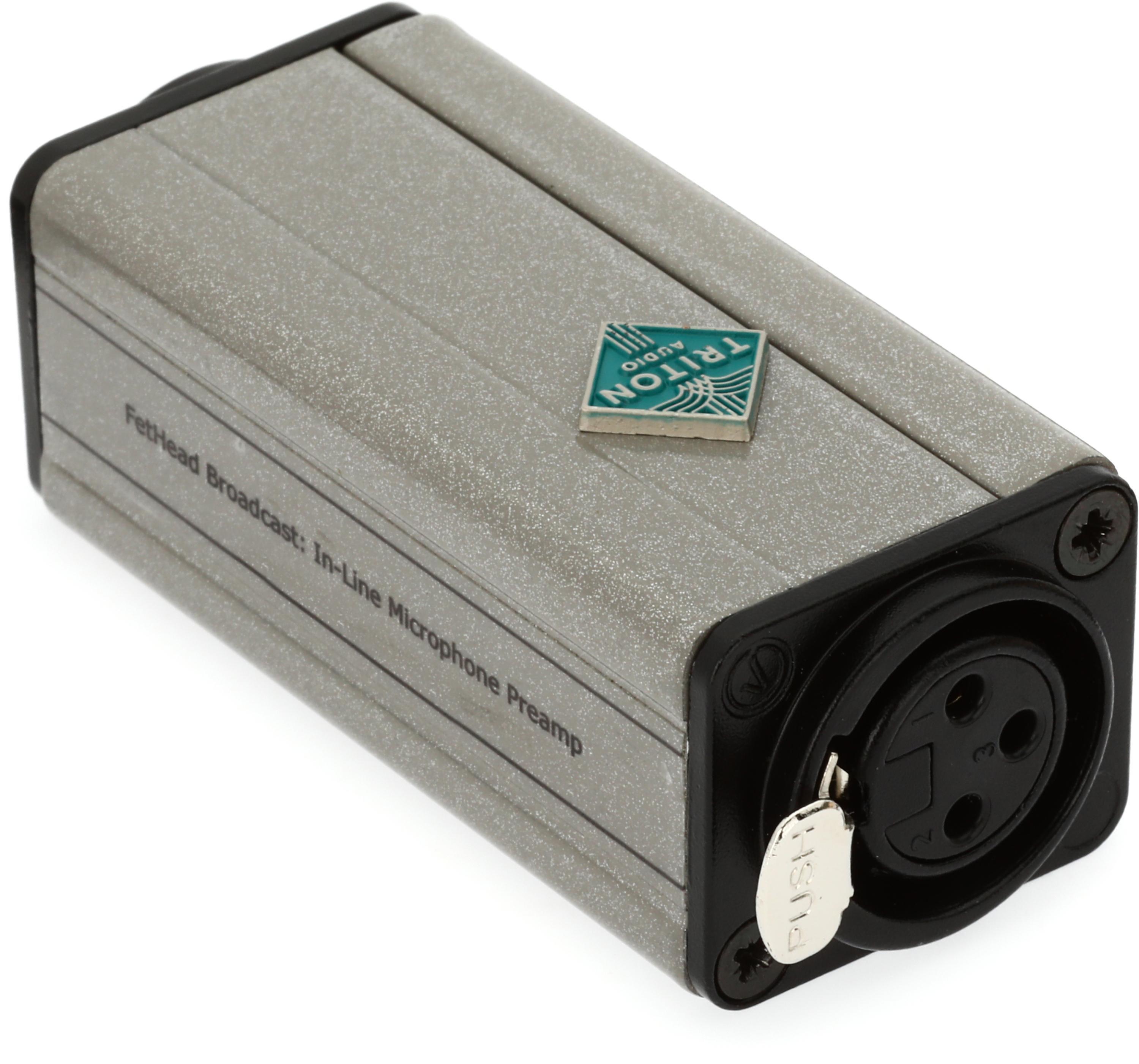 Triton Audio FetHead Broadcast In-line Microphone Preamp | Sweetwater