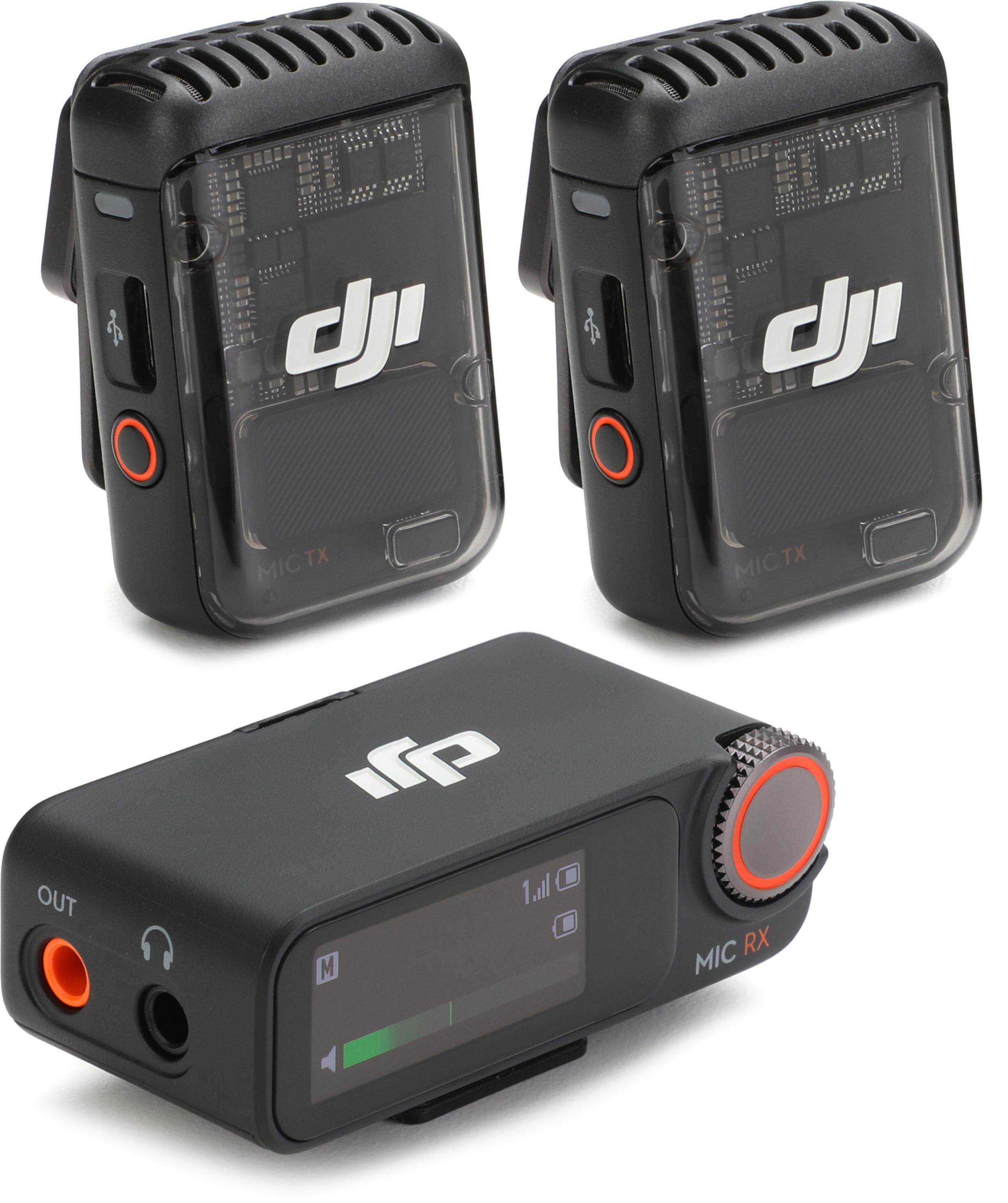 DJI Mic 2 Dual Wireless Transmission System Reviews | Sweetwater