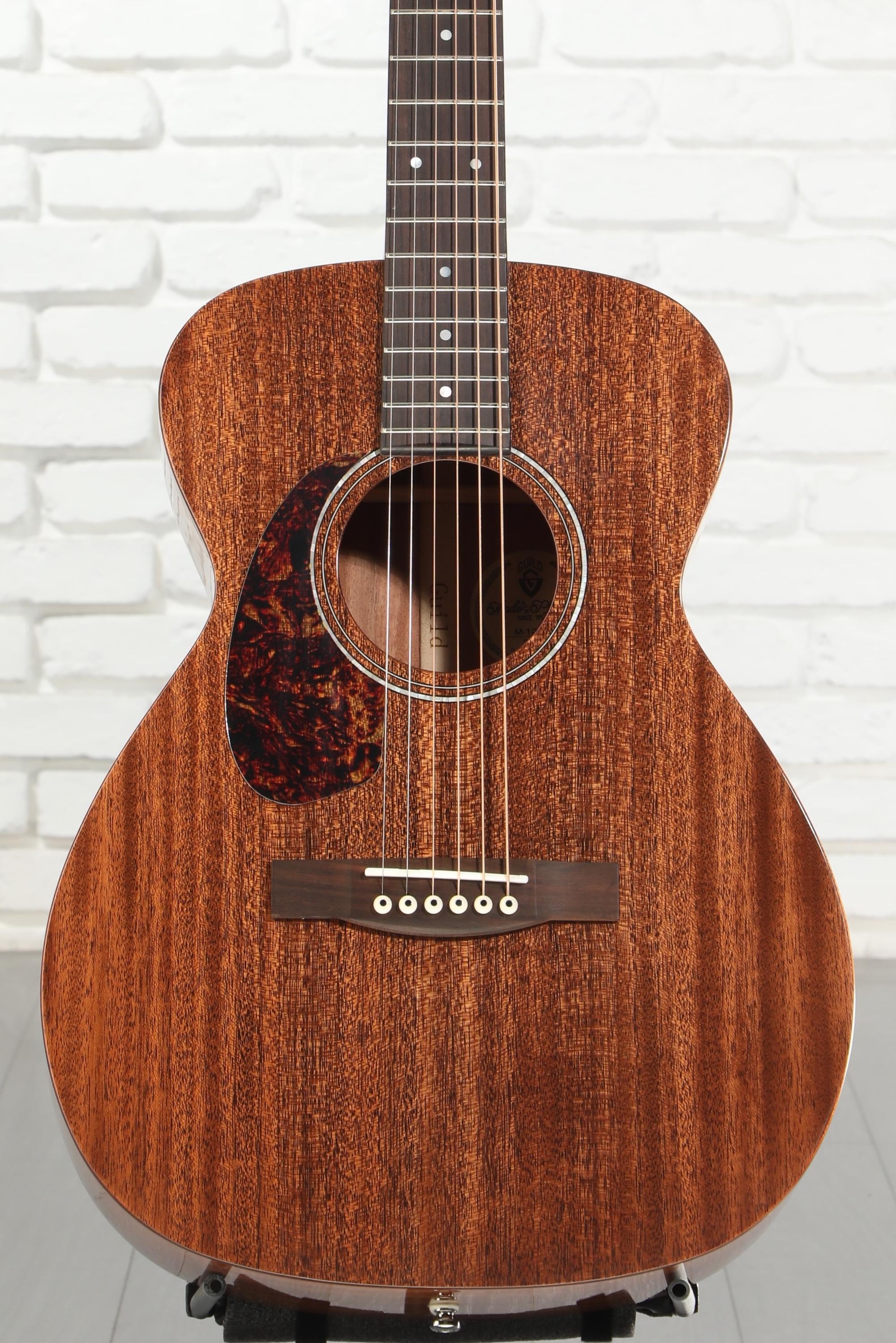 Guild M-120 Concert, Left-Handed Acoustic Guitar - Natural Reviews
