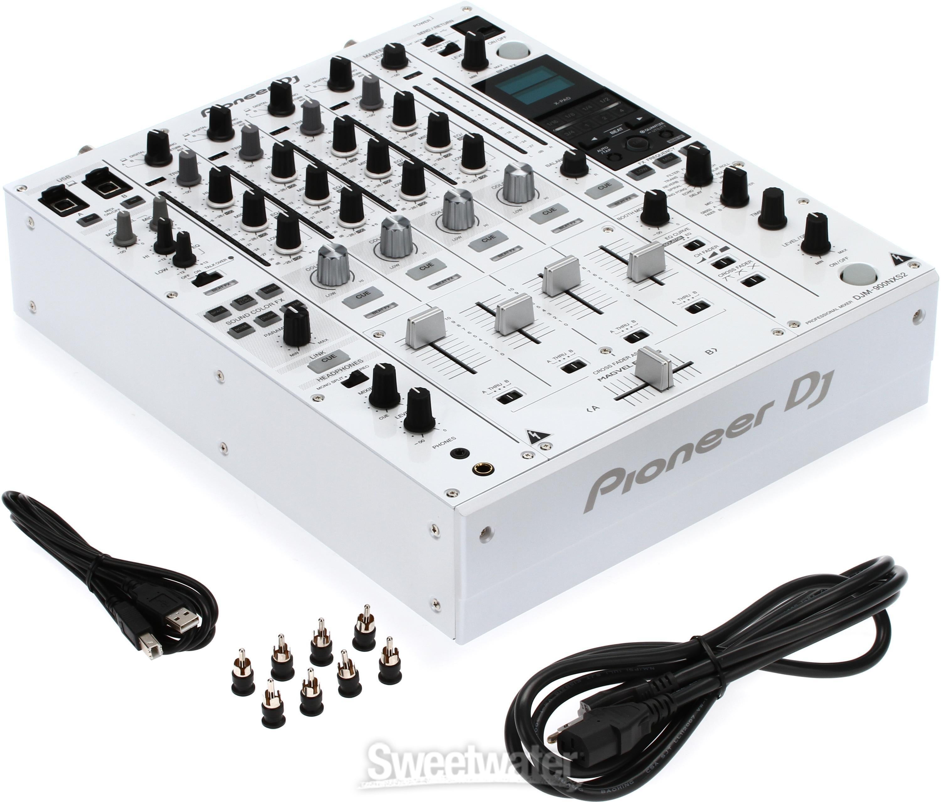 Pioneer DJ DJM-900NXS2 4-channel DJ Mixer with Effects - White