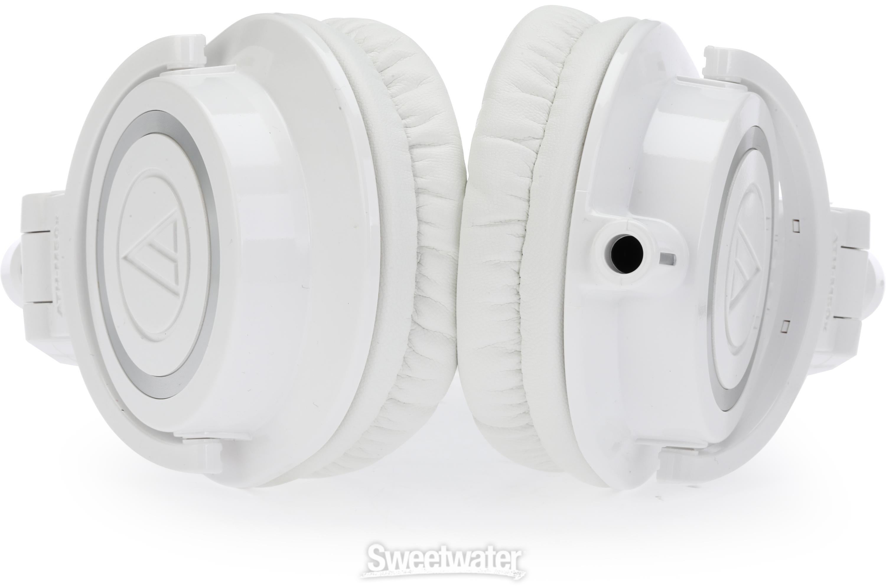 Audio-Technica ATH-M50xWH Studio Monitoring Headphones - White