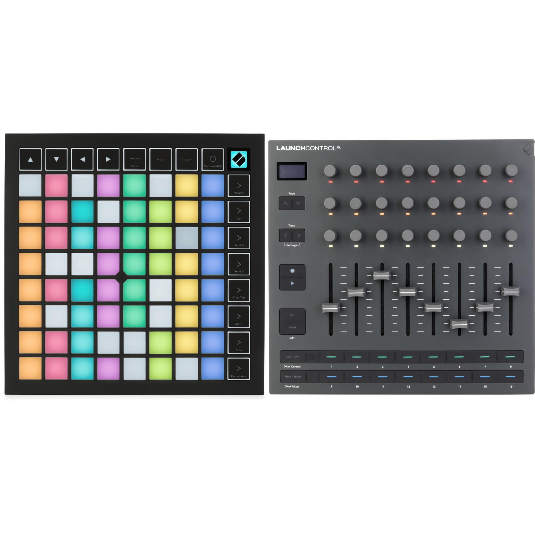 Novation Launchpad X Grid Controller with Launch Control XL 3 MIDI
