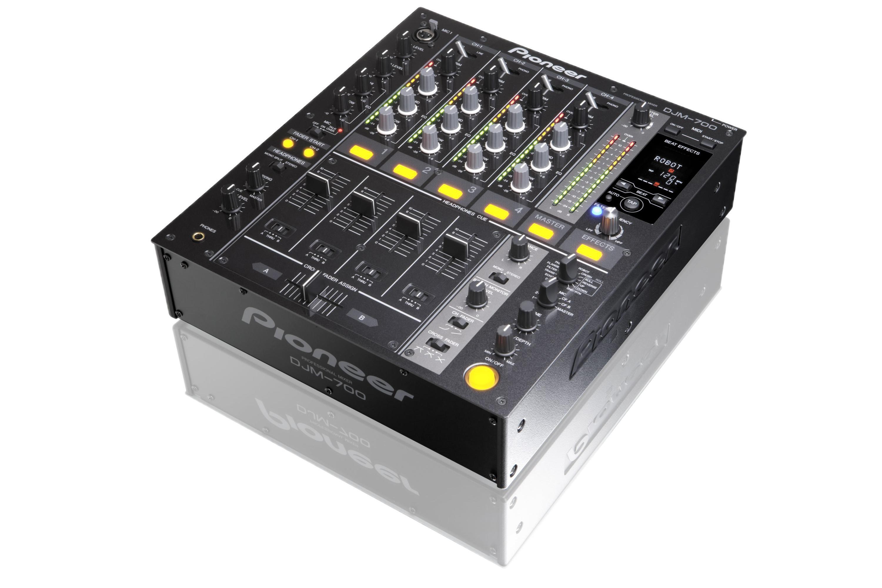 Pioneer DJ DJM-700 4-channel DJ Mixer | Sweetwater