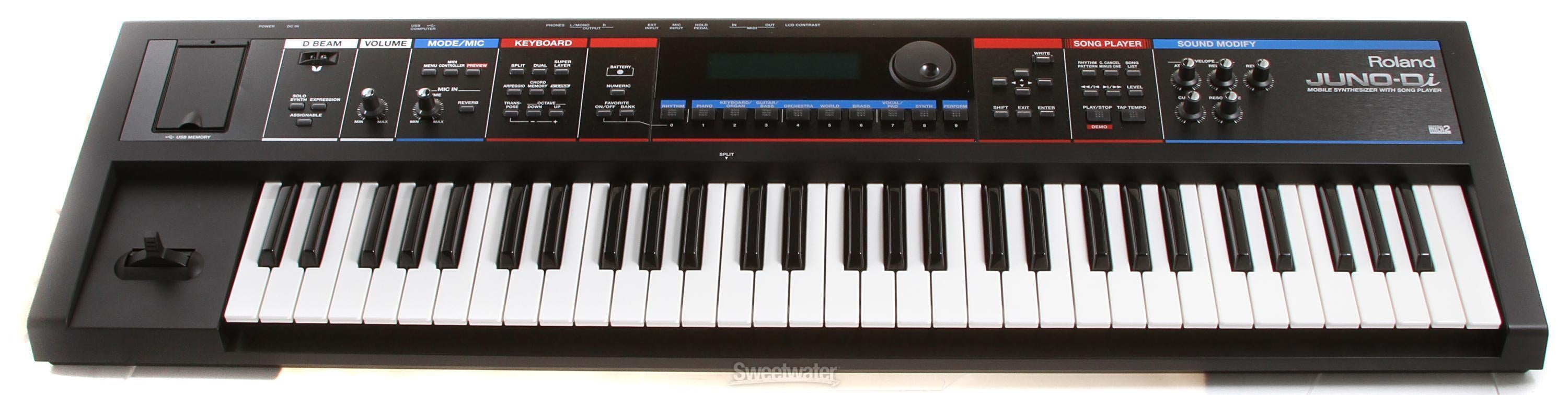 Roland JUNO-Di 61-Key Synthesizer - Black | Sweetwater