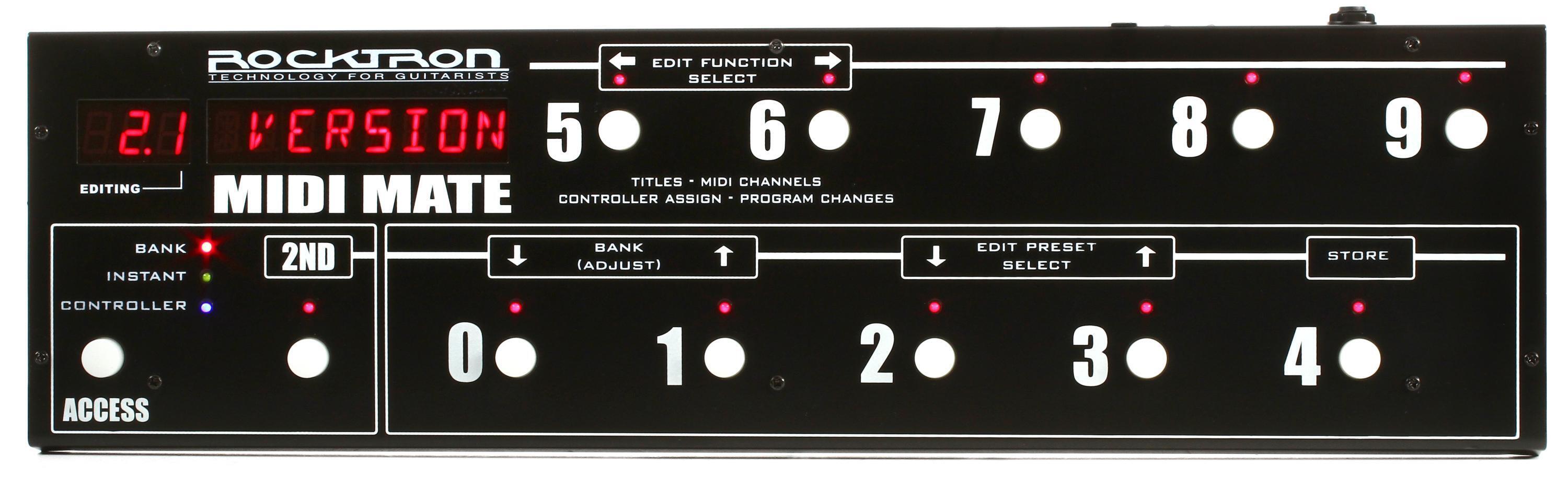 Rocktron MIDI Mate Control Pedal | Sweetwater