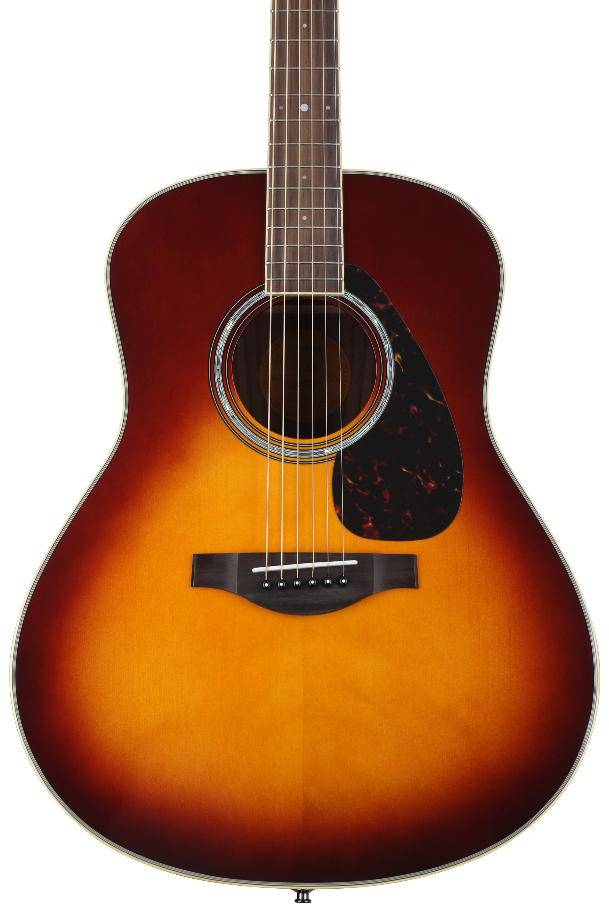 Yamaha LL6 ARE Original Jumbo Acoustic Guitar - Brown Sunburst