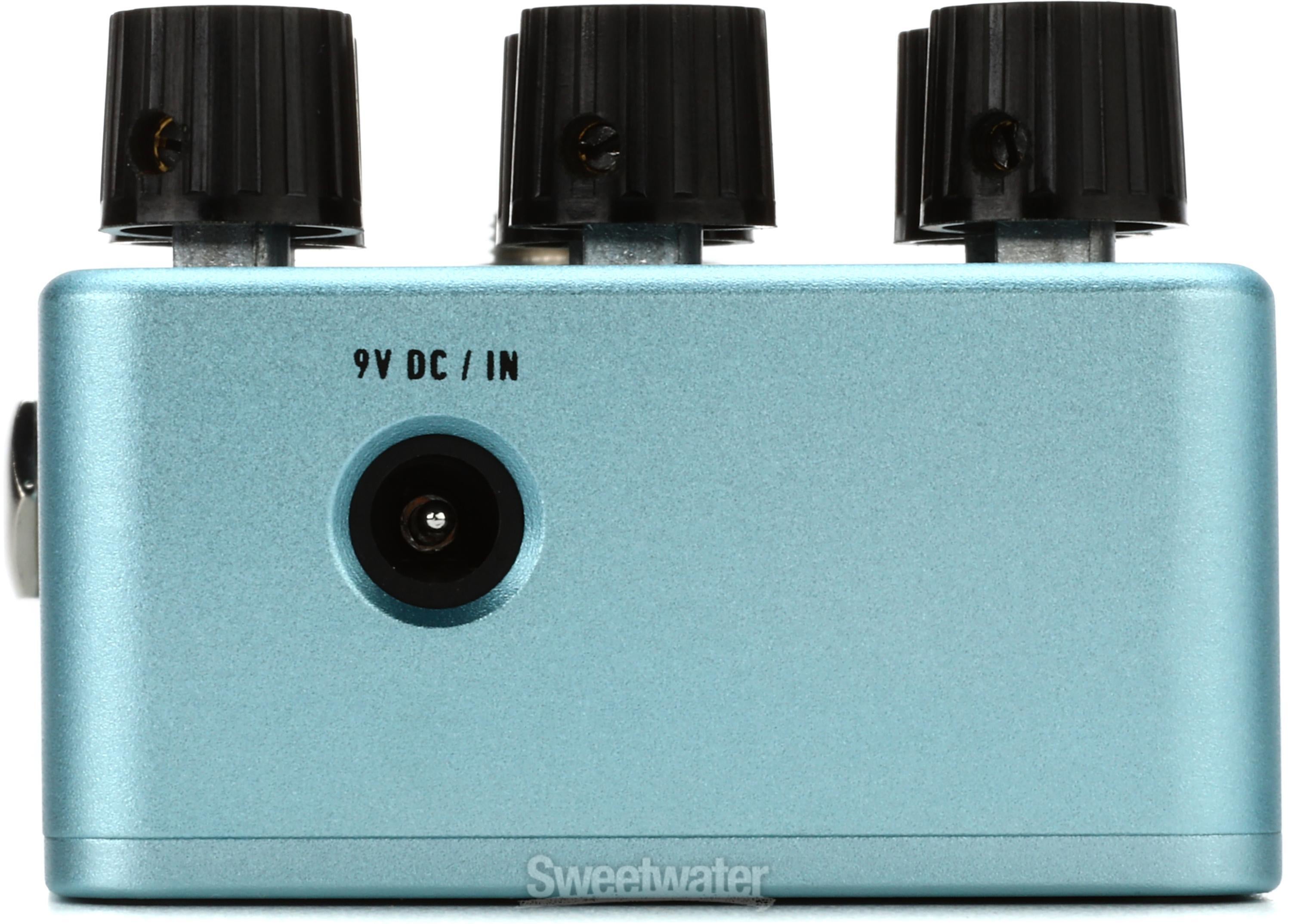 One Control Pale Blue Compressor Pedal | Sweetwater