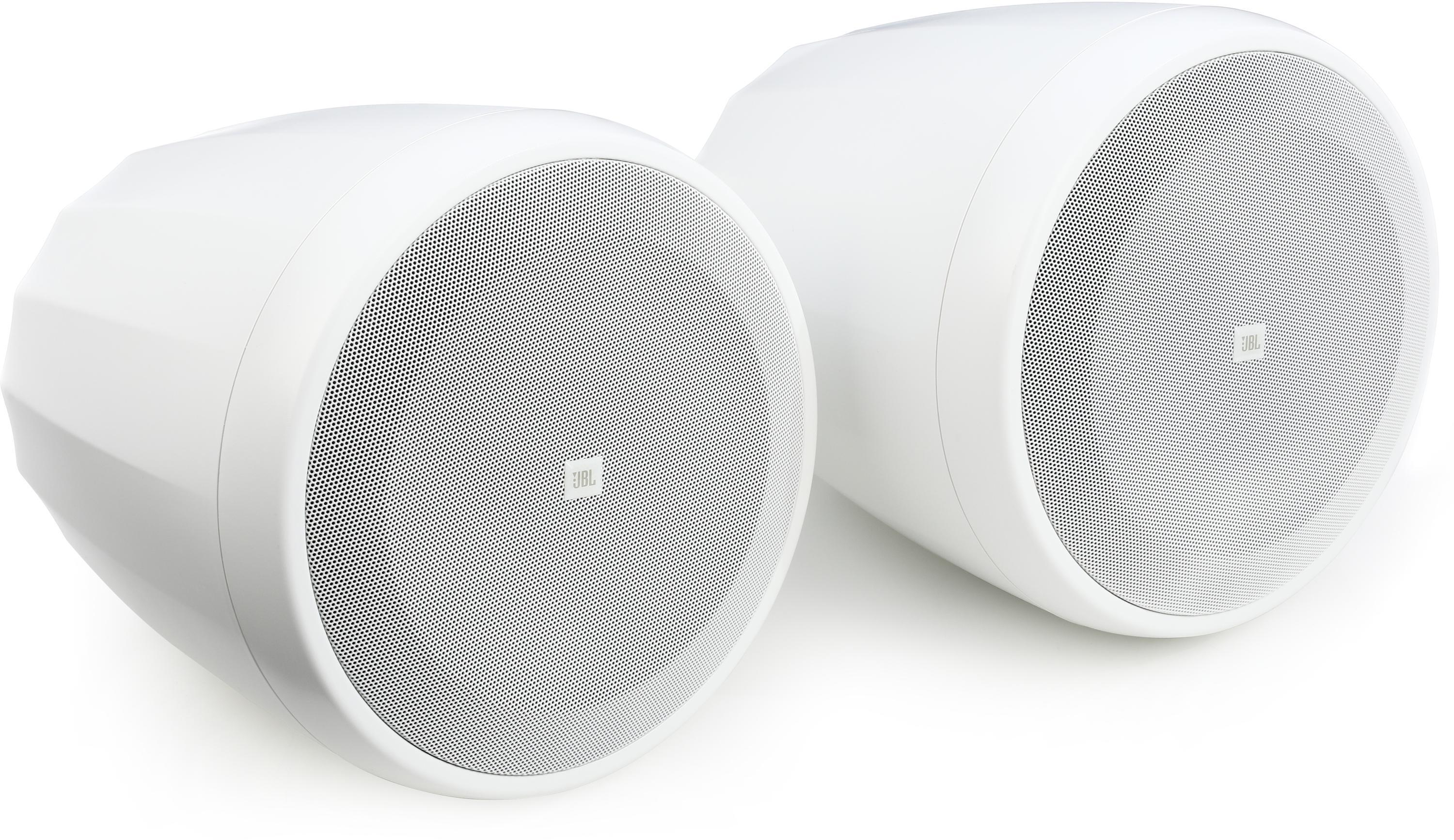 JBL Control 67P/T Pendant Speaker Pair - White | Sweetwater