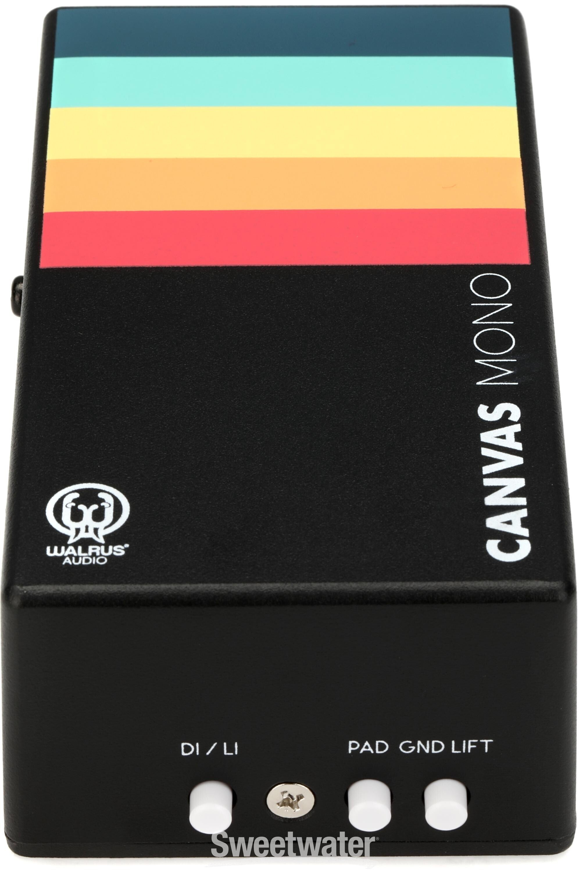 Walrus Audio Canvas Mono Direct Injection Box Reviews | Sweetwater