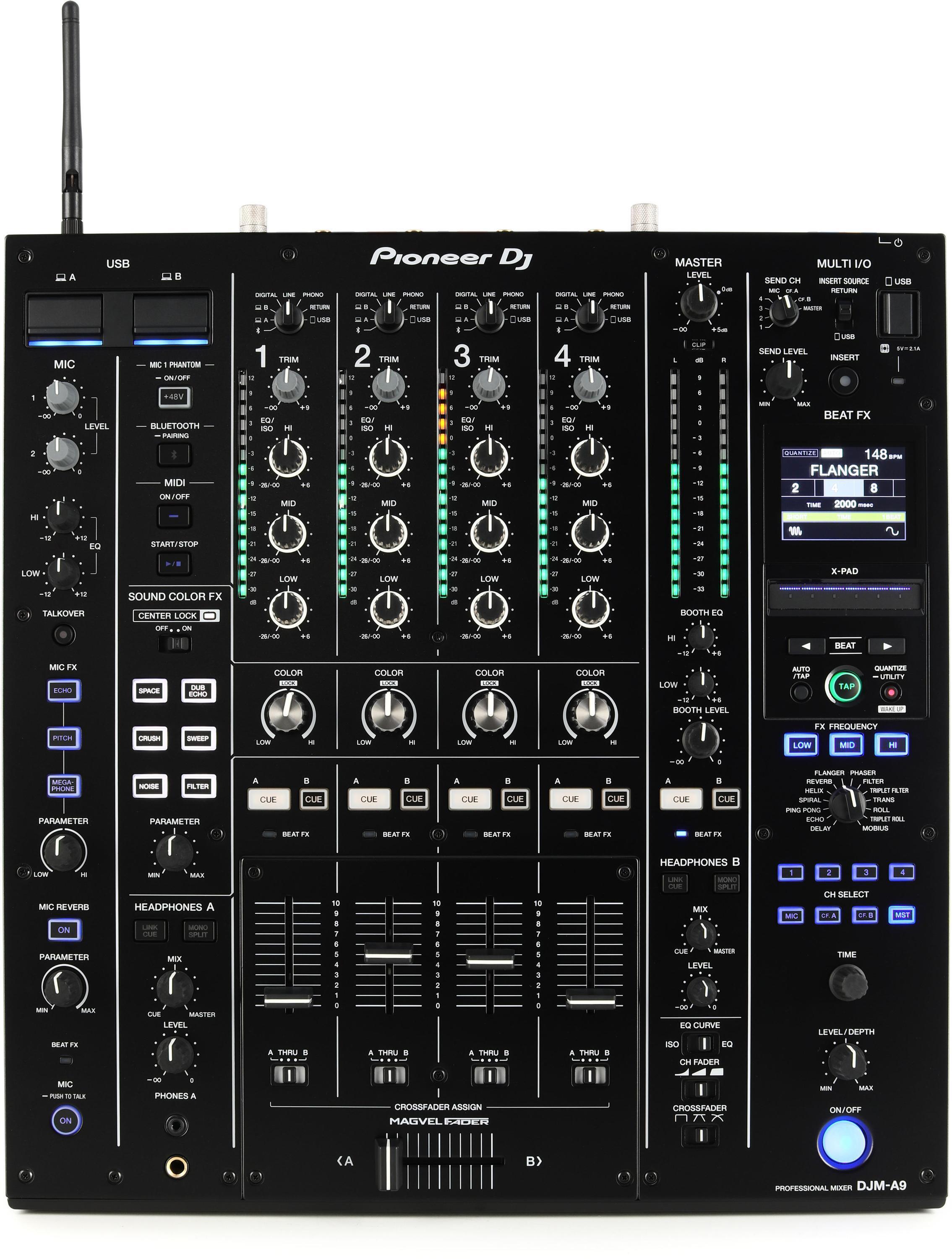 Pioneer DJ DJM-2000nexus 4-channel Linkable DJ Mixer | Sweetwater