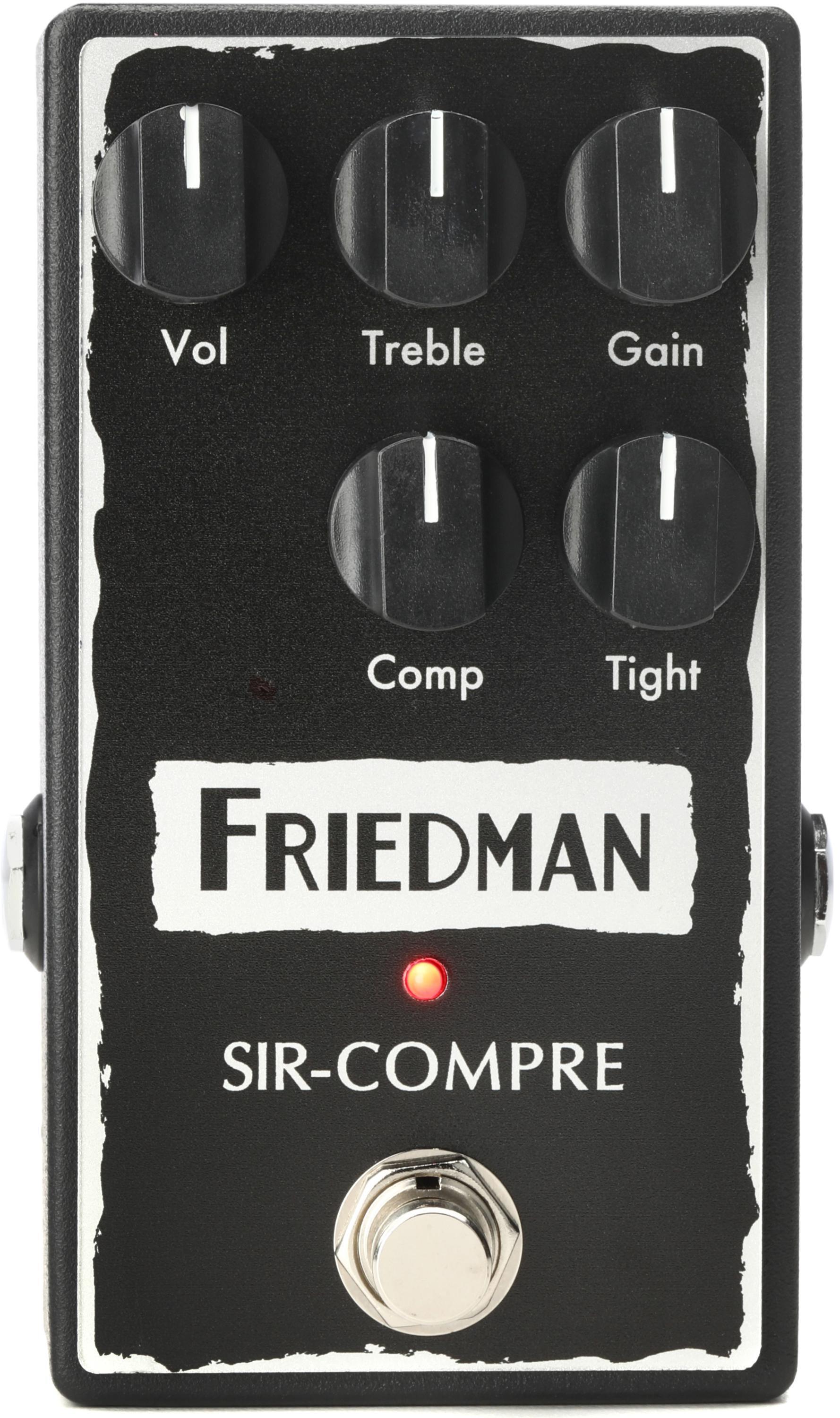 Friedman Sir-Compre Compressor Pedal with Overdrive | Sweetwater