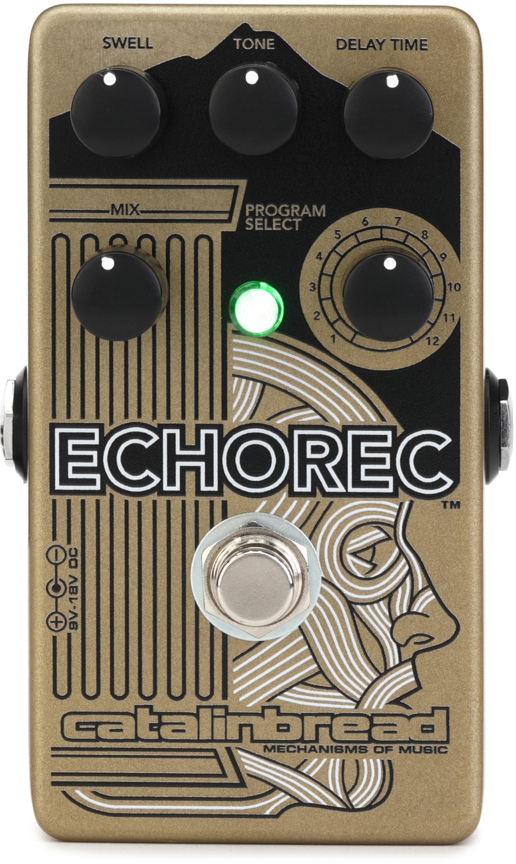 Catalinbread Echorec Binson-style Delay Pedal Reviews | Sweetwater