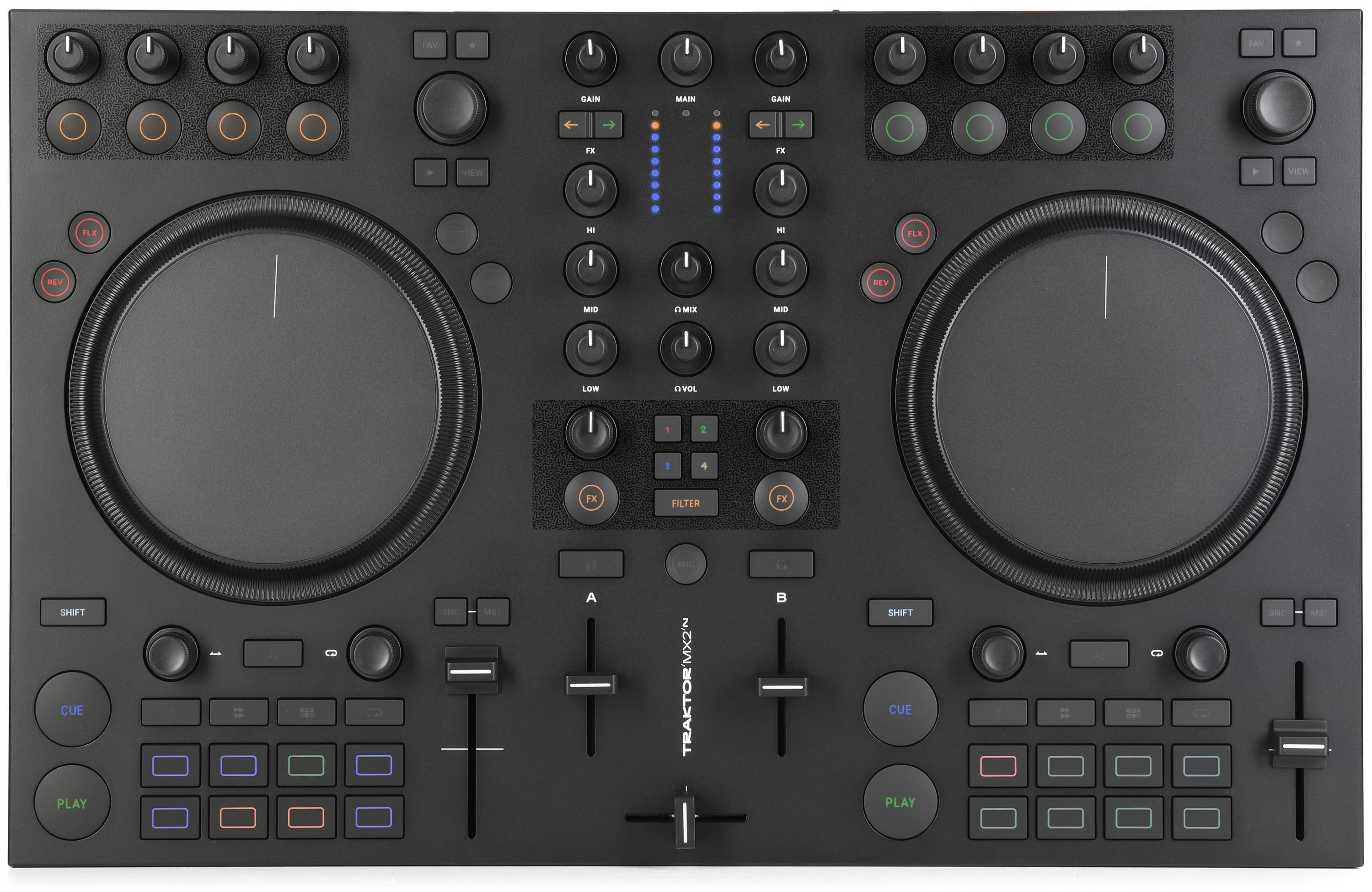 Native Instruments Traktor Kontrol MX2 DJ Controller | Sweetwater