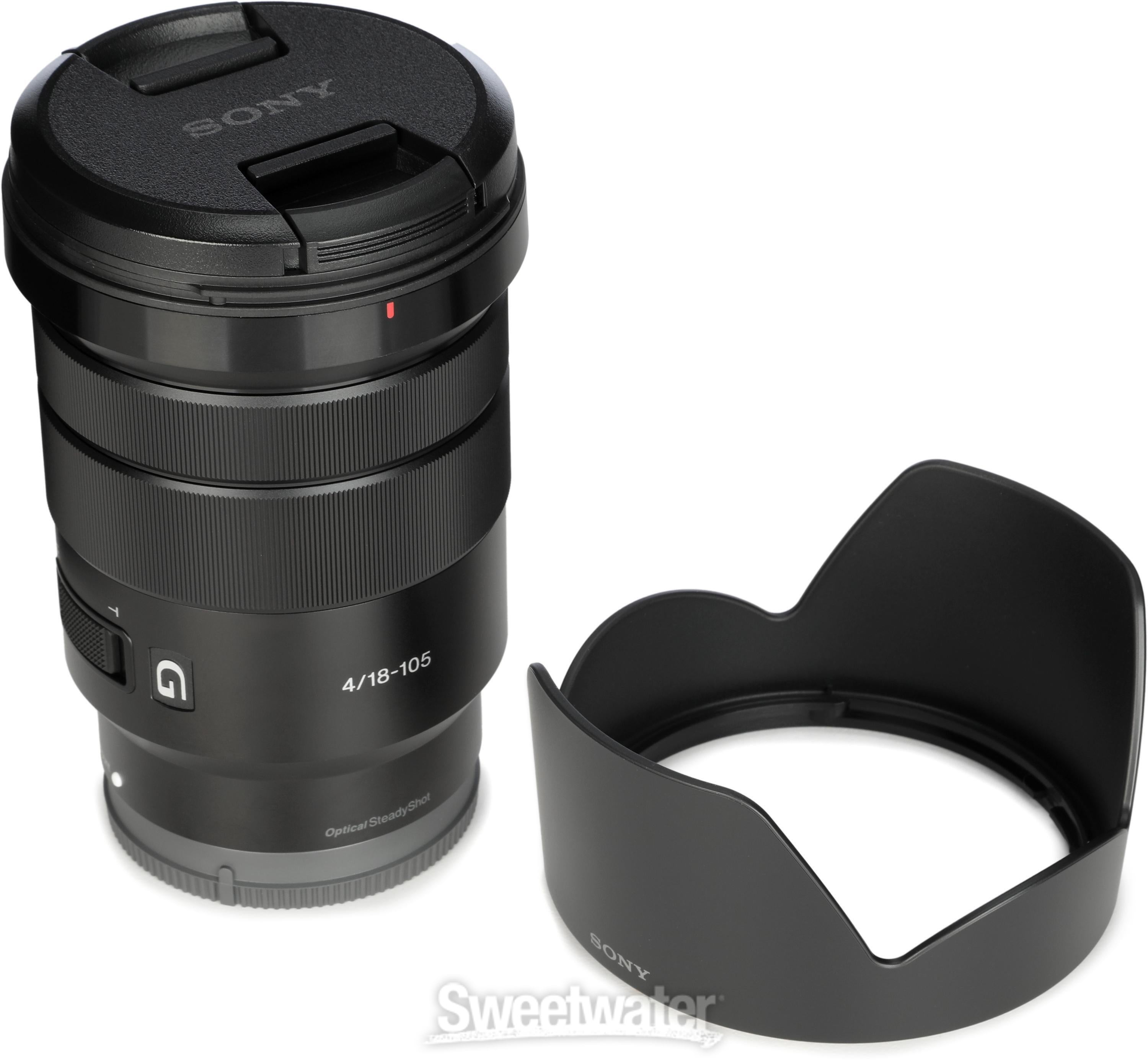 Sony E PZ 18mm-105mm F4 G OSS APS-C Standard Power Zoom G Lens