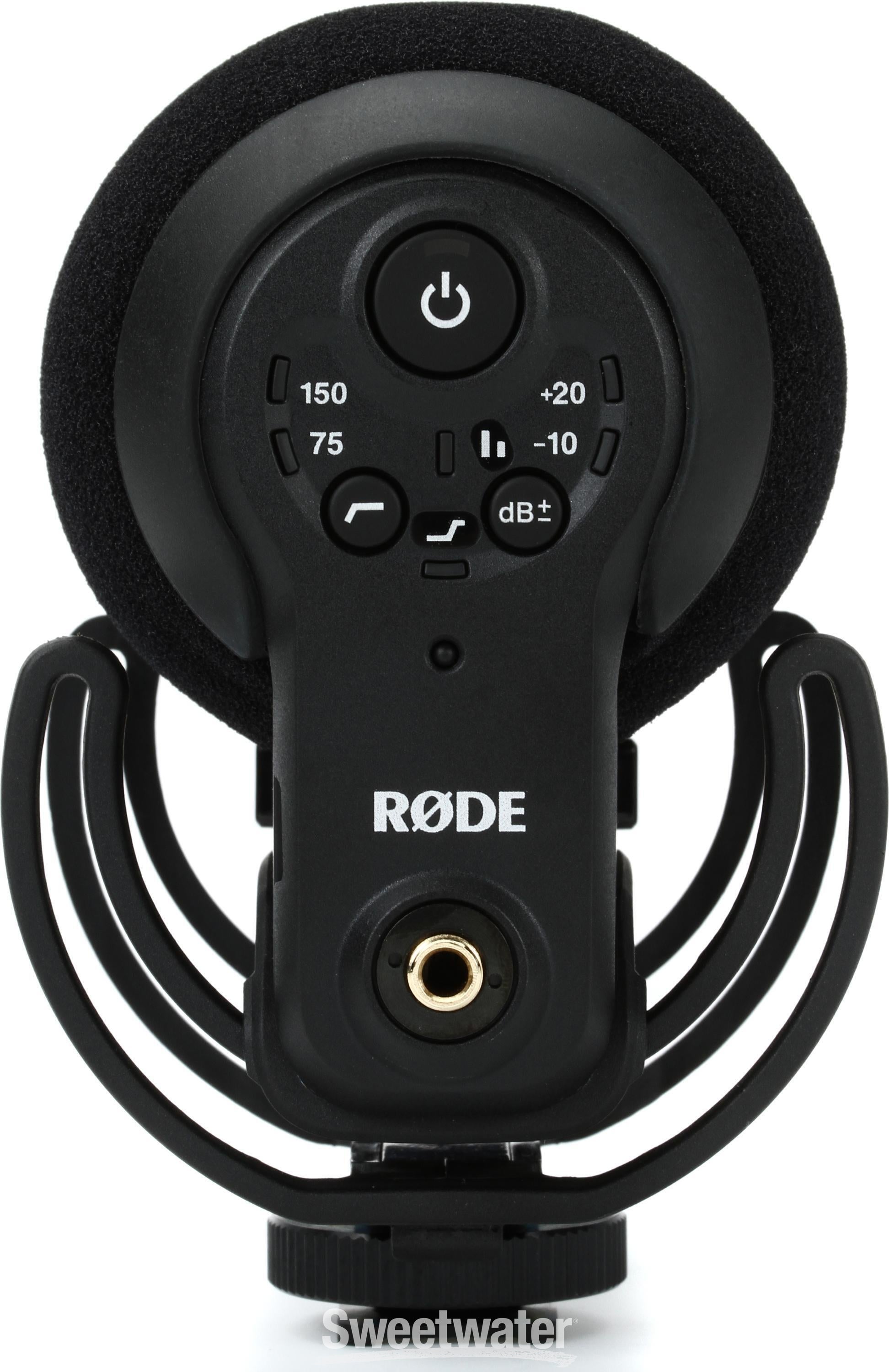 Rode VideoMic Pro+ Camera-mount Shotgun Microphone | Sweetwater