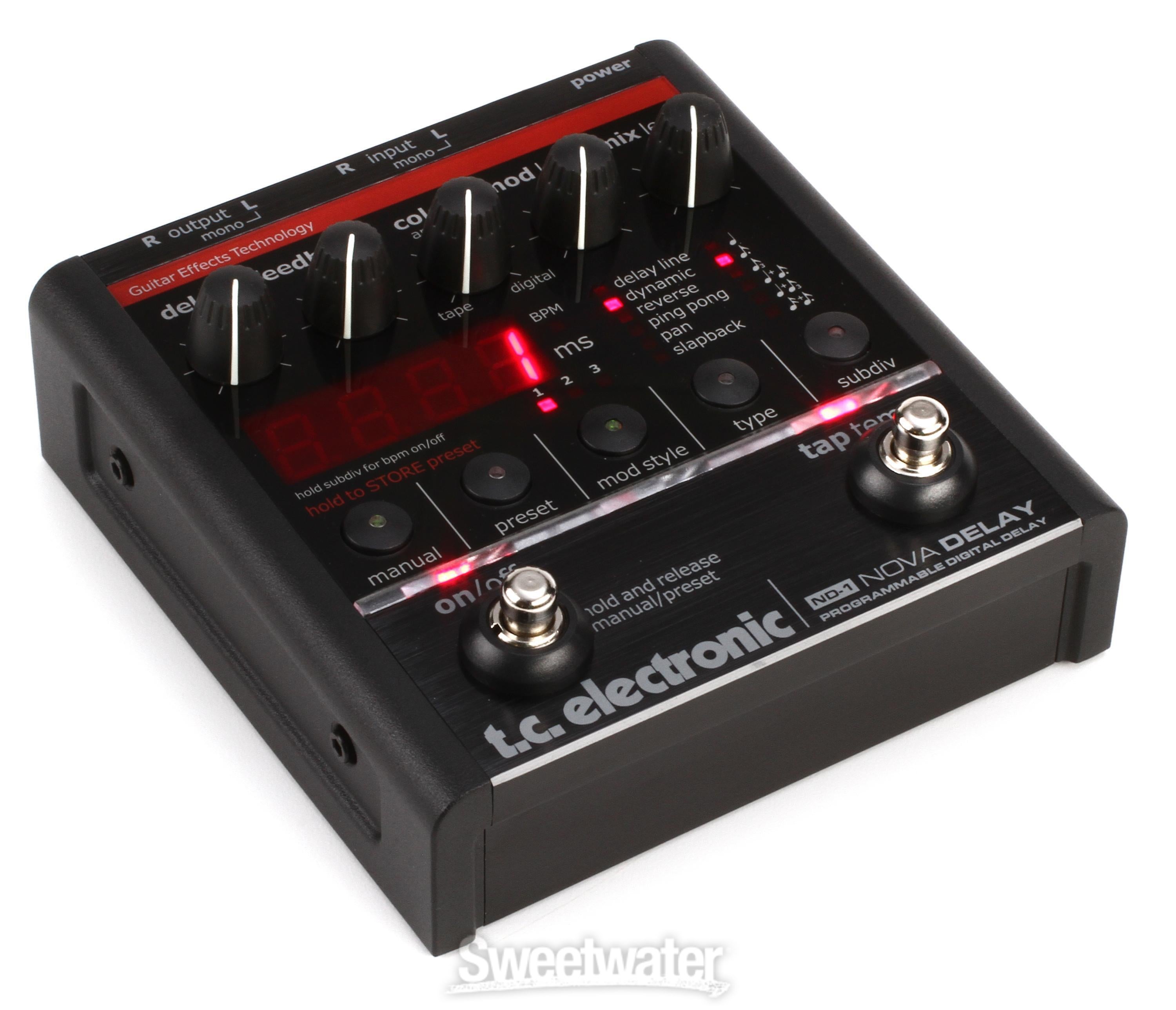 TC Electronic ND-1 Nova Delay Pedal | Sweetwater
