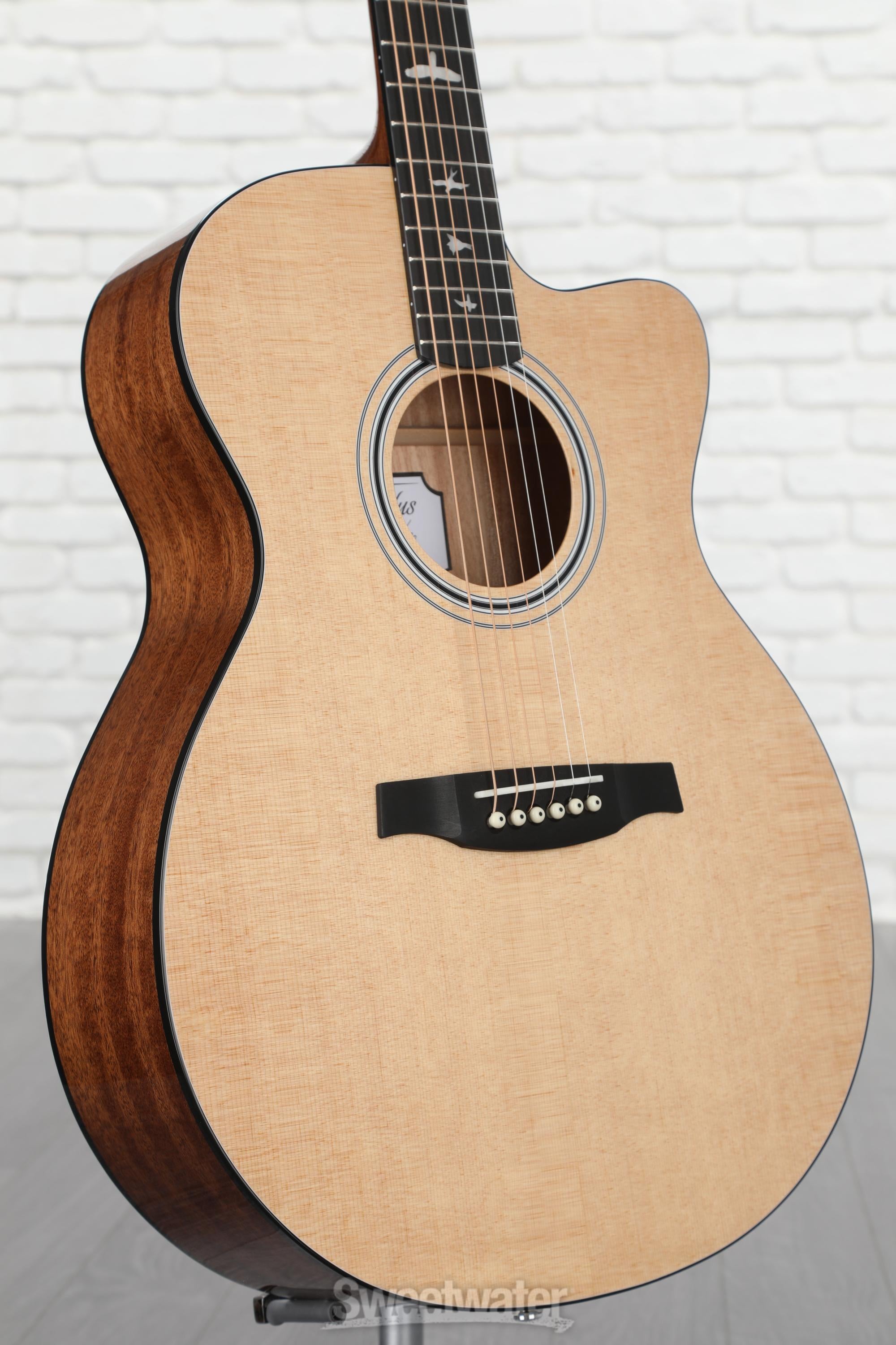 PRS SE Angelus AX20E Acoustic-Electric - Natural | Sweetwater