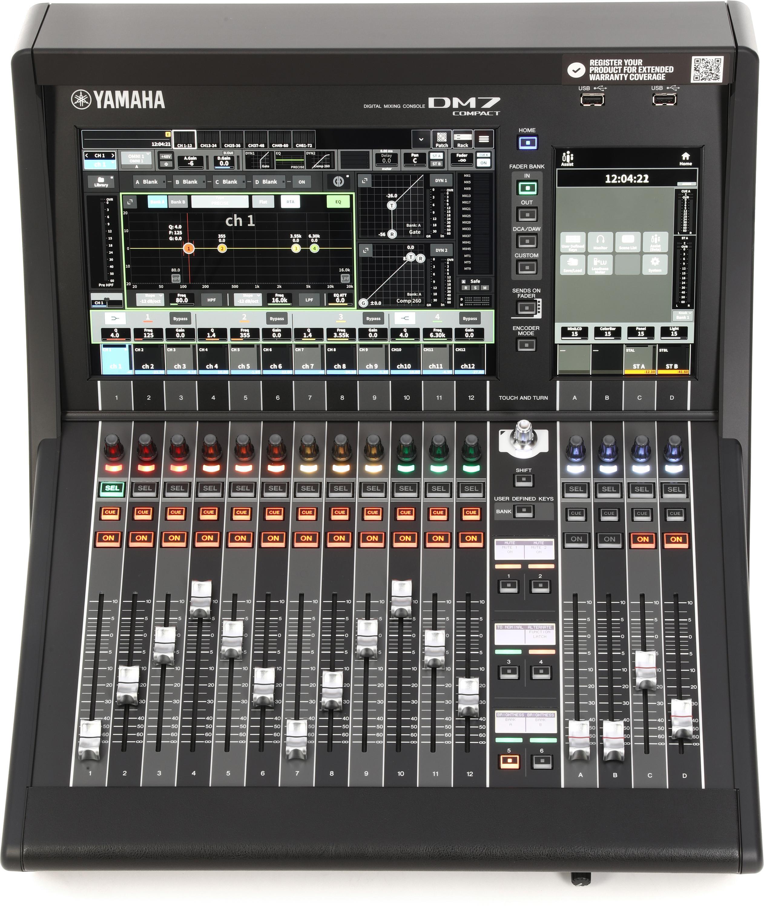 Yamaha DM7C 72-channel Digital Mixer | Sweetwater