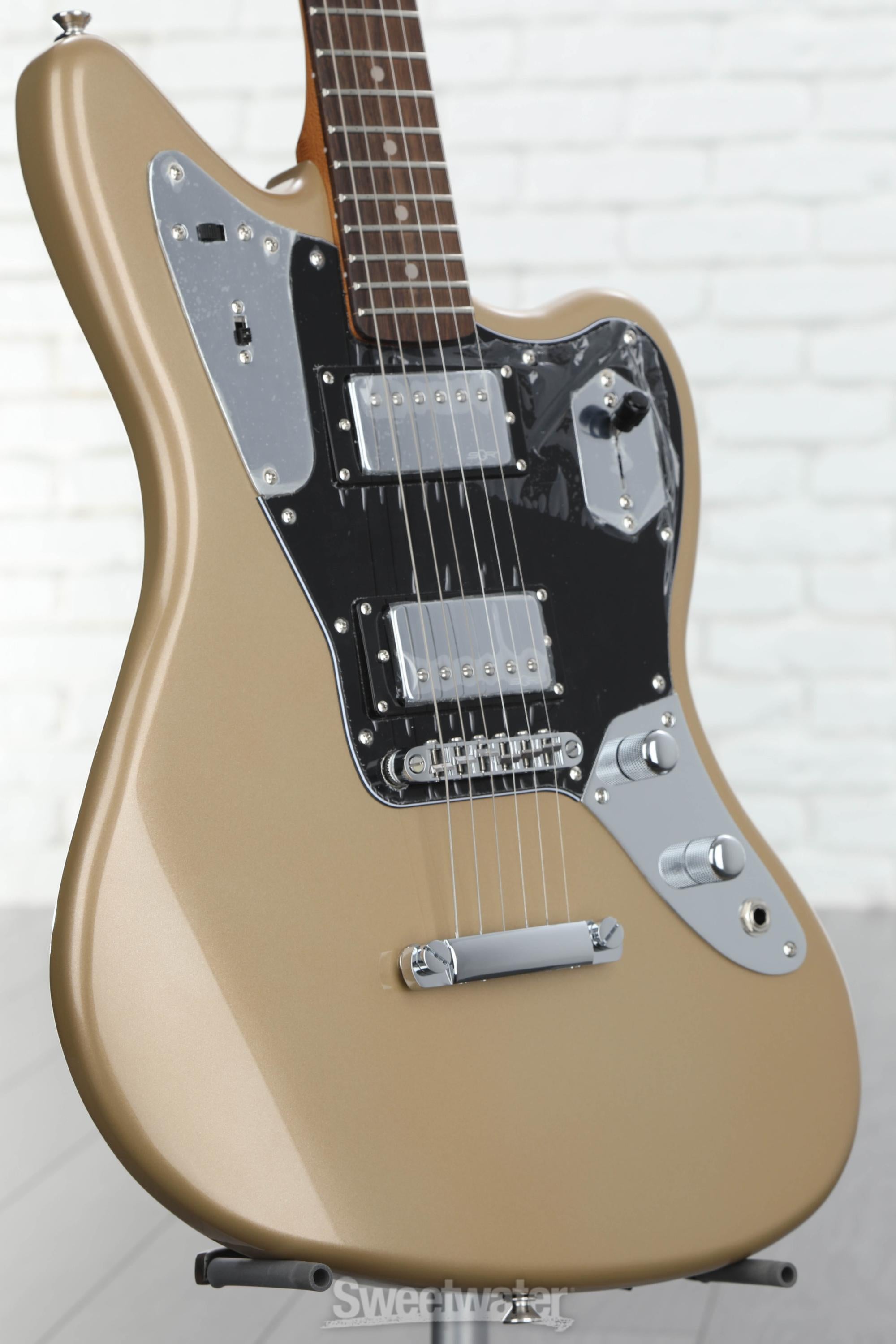 Squier Contemporary Jaguar HH ST - Shoreline Gold | Sweetwater