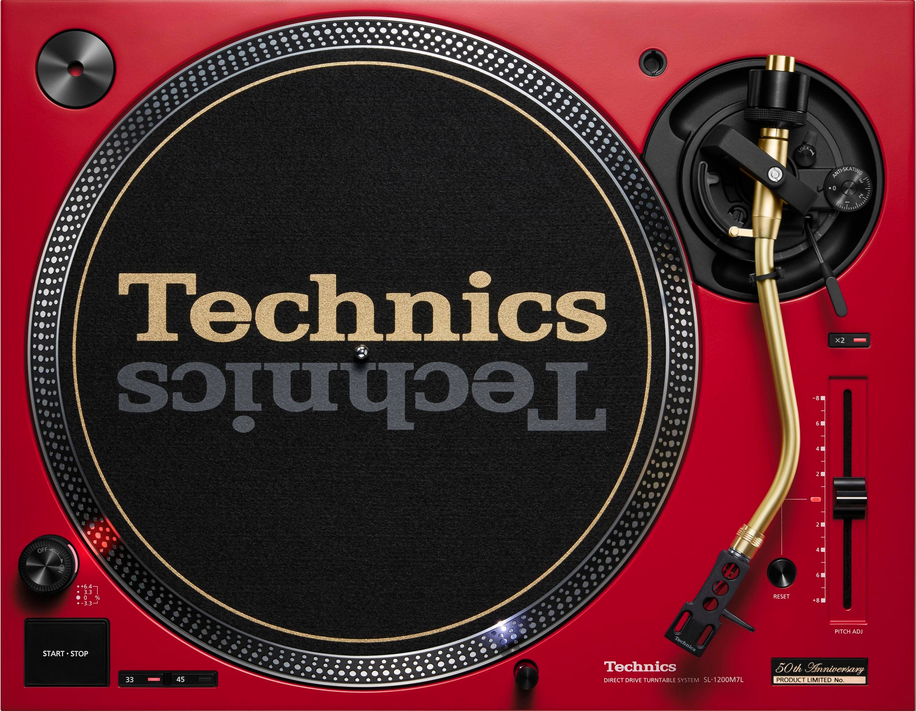 Technics SL-1200M7LPA Turntable - 50th Anniversary Limited-edition