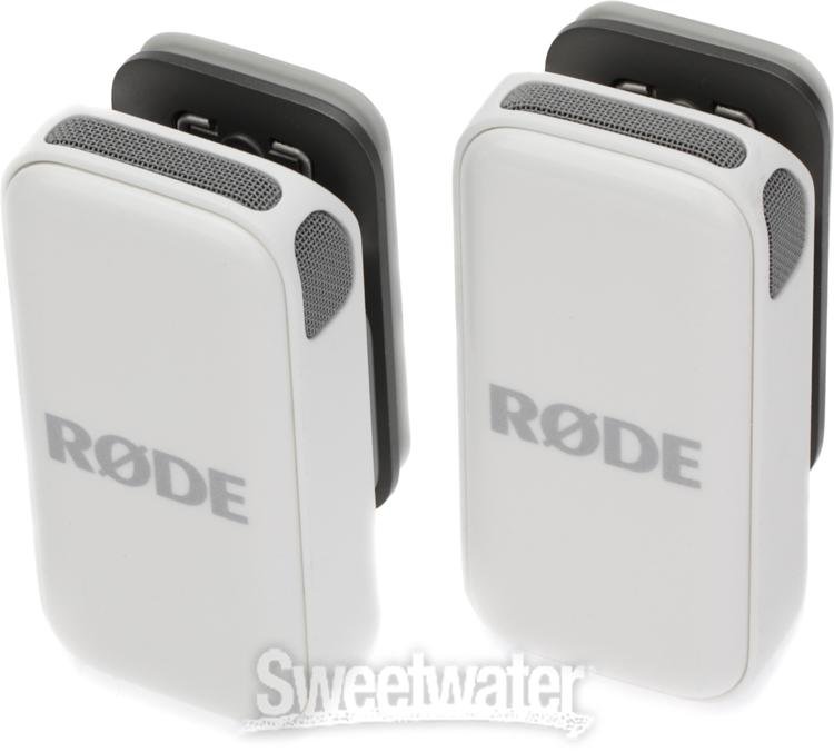 Rode Wireless Micro Microphone Kit - USB-C, White | Sweetwater