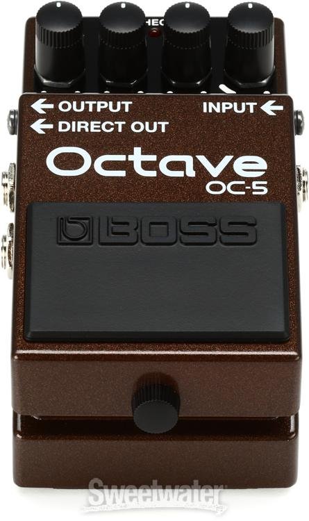 Boss OC-5 Polyphonic Guitar/Bass Octave Pedal | Sweetwater
