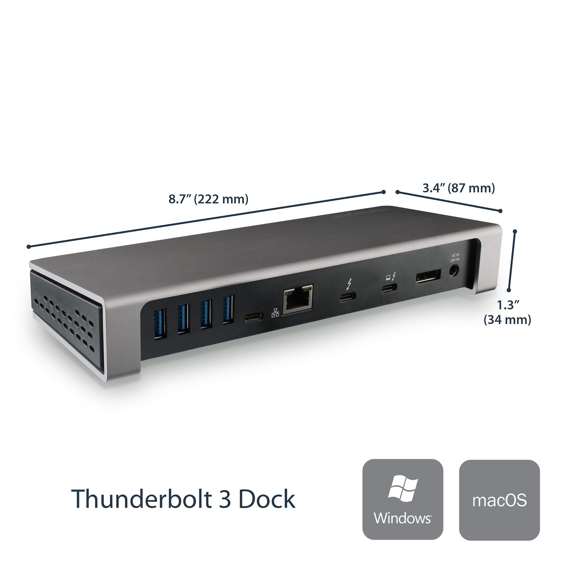 Thunderbolt 3 ドック／サンダーボルト3ドッキングステーション
