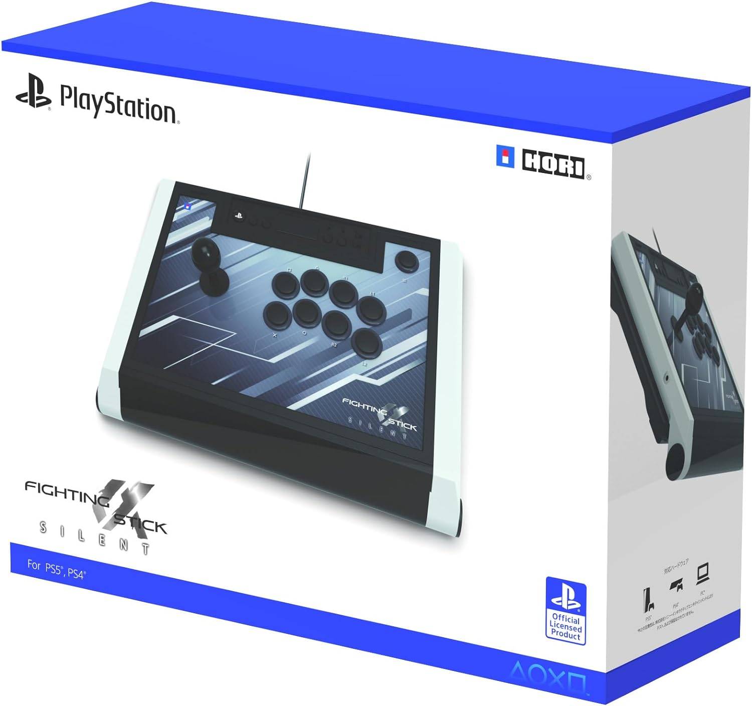 Fighting Stick α - Silent (for PS4 / PS5 / PC) [HORI] - Nin-Nin