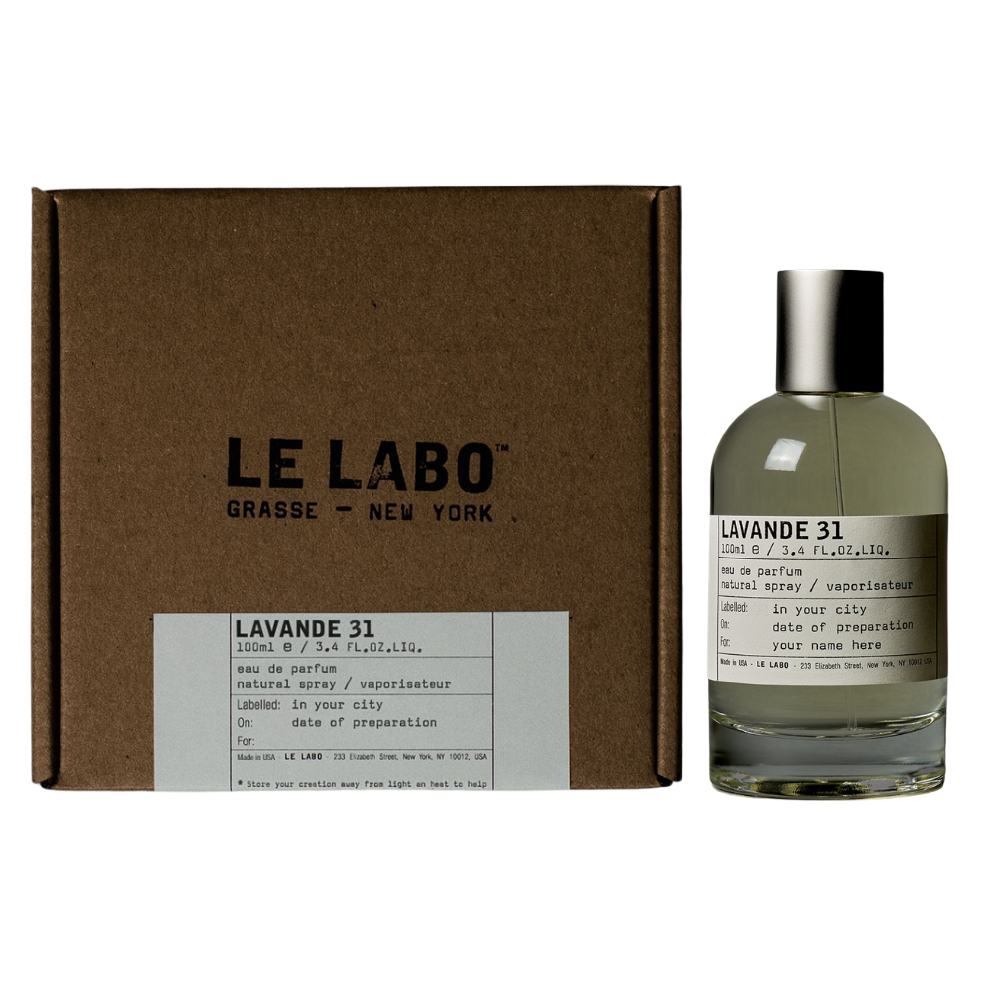 Le Labo Lavande 31 Eau De Parfum Unisex 100ml-Fresh, Elegant, And
