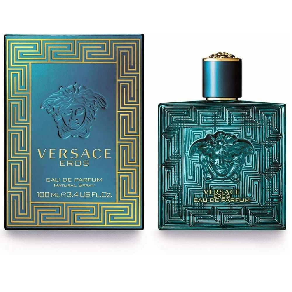 Versace Eros Eau de Parfum (EDP) Spray for Men - 3.4 oz
